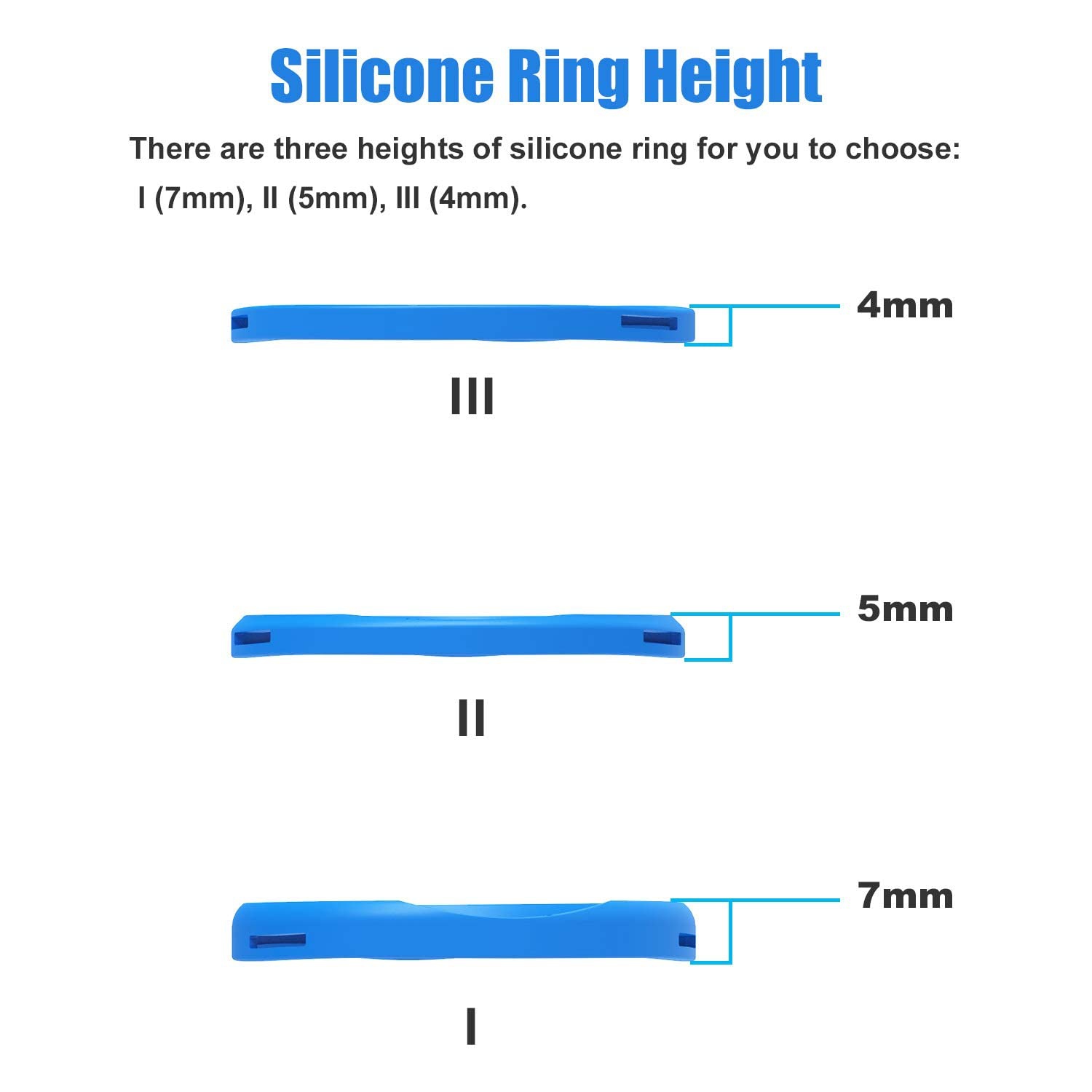 6 Pair Glasses Spacer for Oculus Quest 3s/Quest 2, VR Lens Protector Accessories Silicone Anti-Scratch Ring to Protect Headset Lens and Glasses