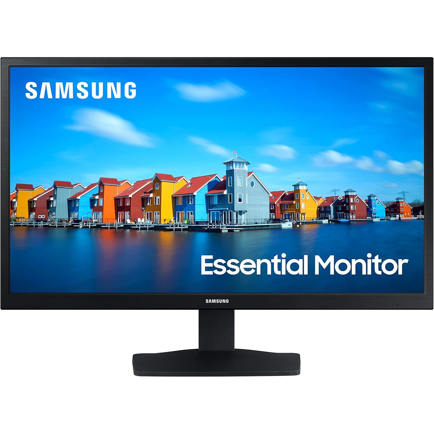 SAMSUNG S33A Series 24-Inch FHD 1080p Computer Monitor, HDMI, VA Panel, Eye Saver Mode, Game Mode (LS24A338NHNXZA), Black