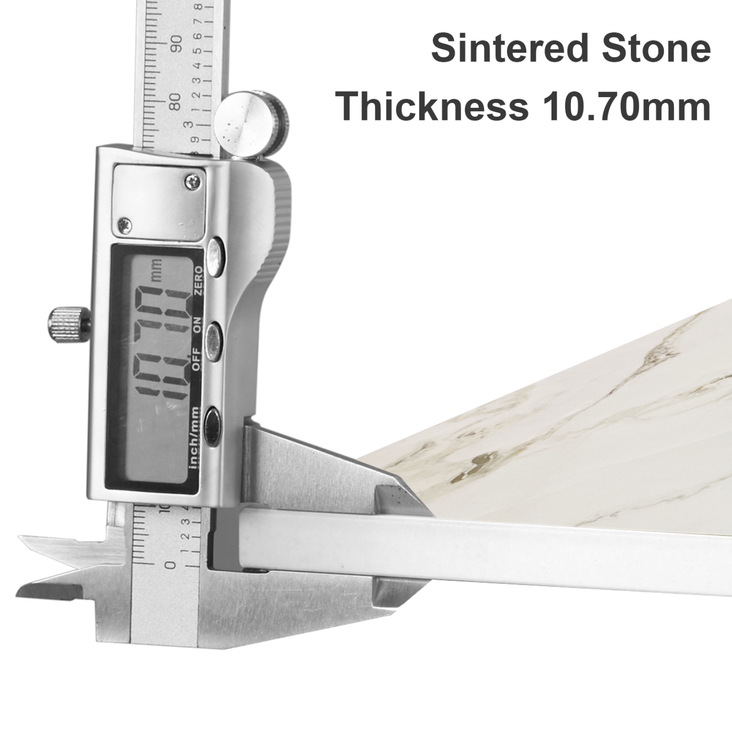 48 x 28 Inch Kitchen Dining Table:Modern Rectangular Breakfast Table Sintered Stone Marble Effect Table Top with Tapered Metal Legs for Restaurant