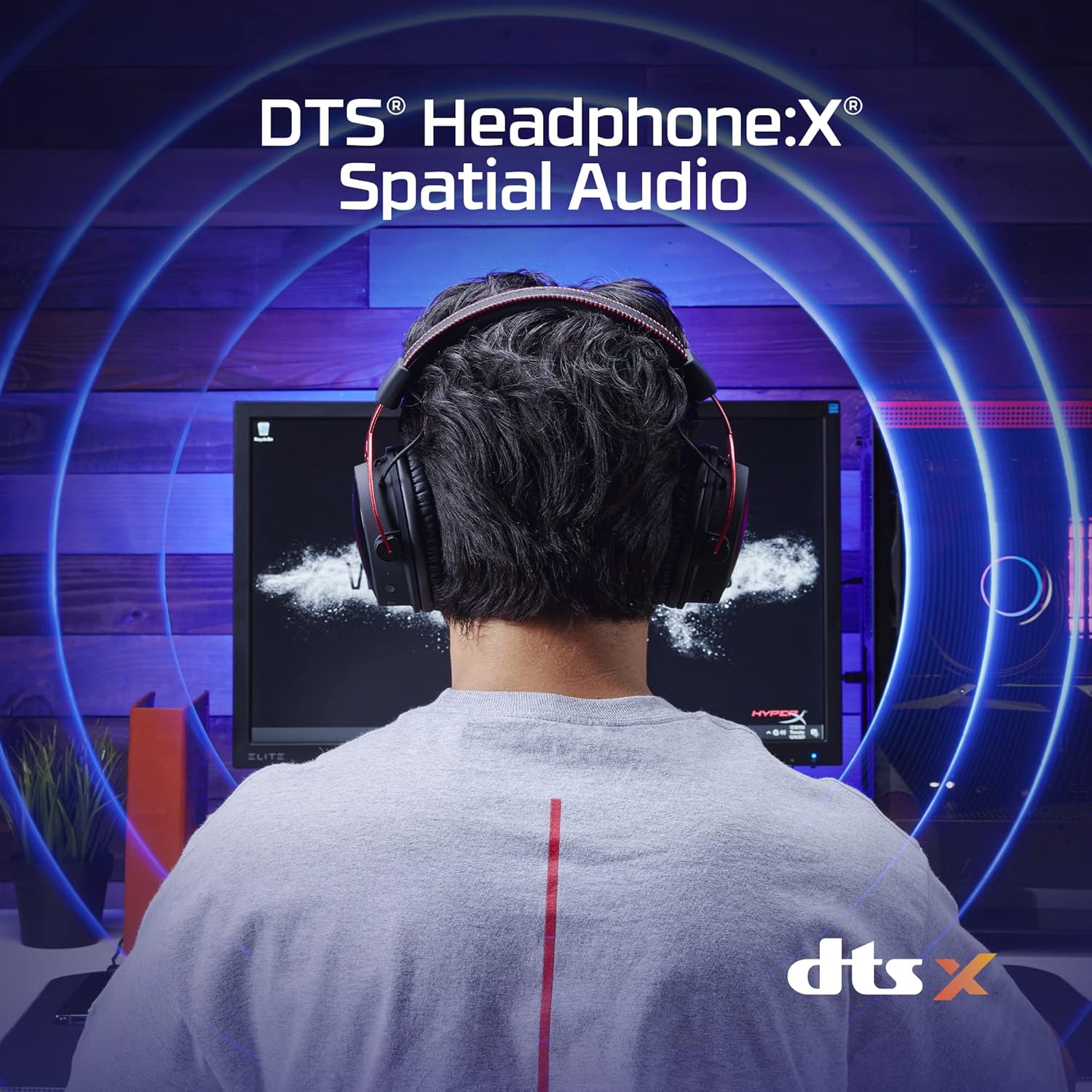 HyperX Cloud Alpha RF Wireless Gaming Headset - Black