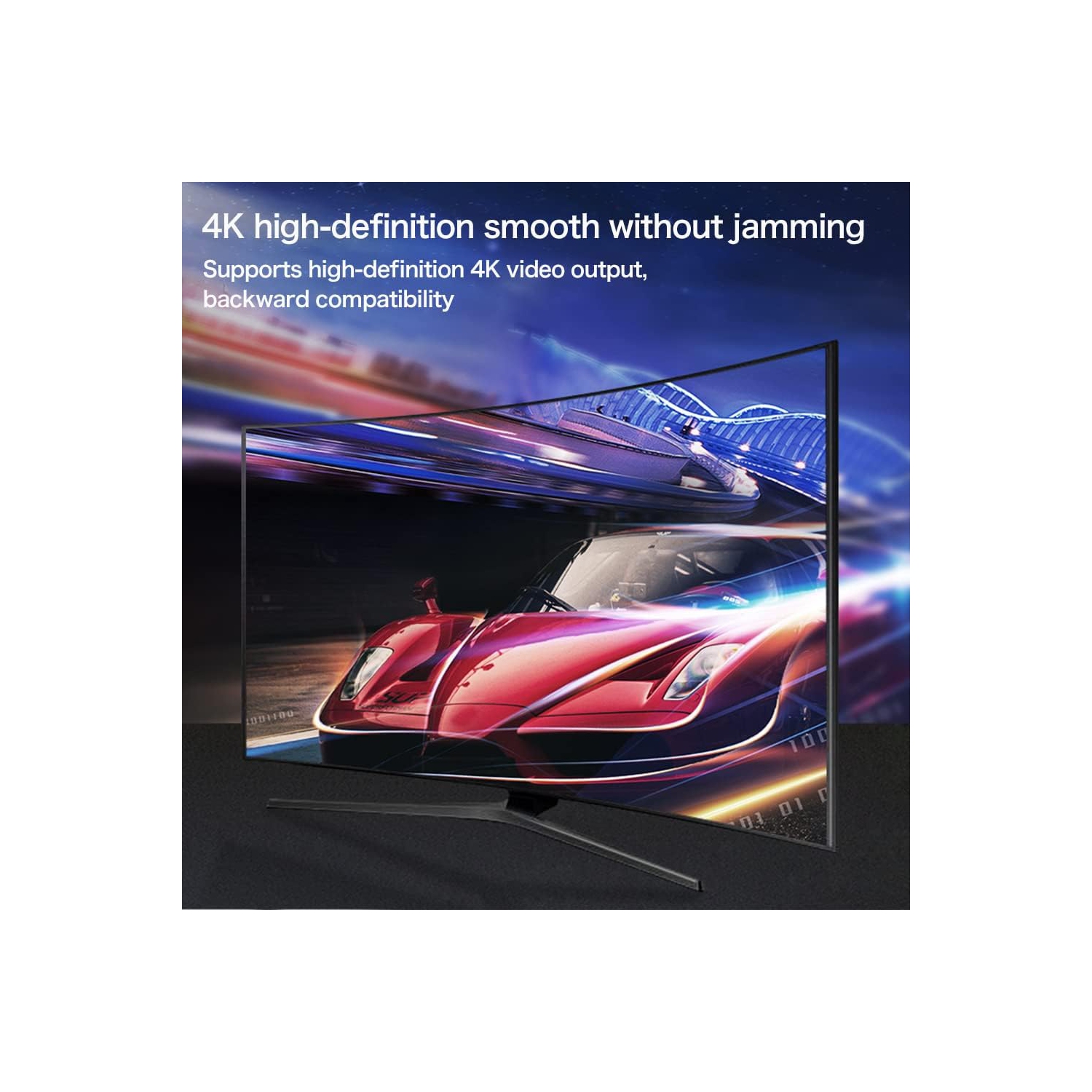 Commutateur HDMI 4K, 3 3 entrées, 1 sorties 4K@30&nbsp;Hz, commutateur répartiteur de concentrateur HDMI, commutation automatique UHD, 3D HD 1080P