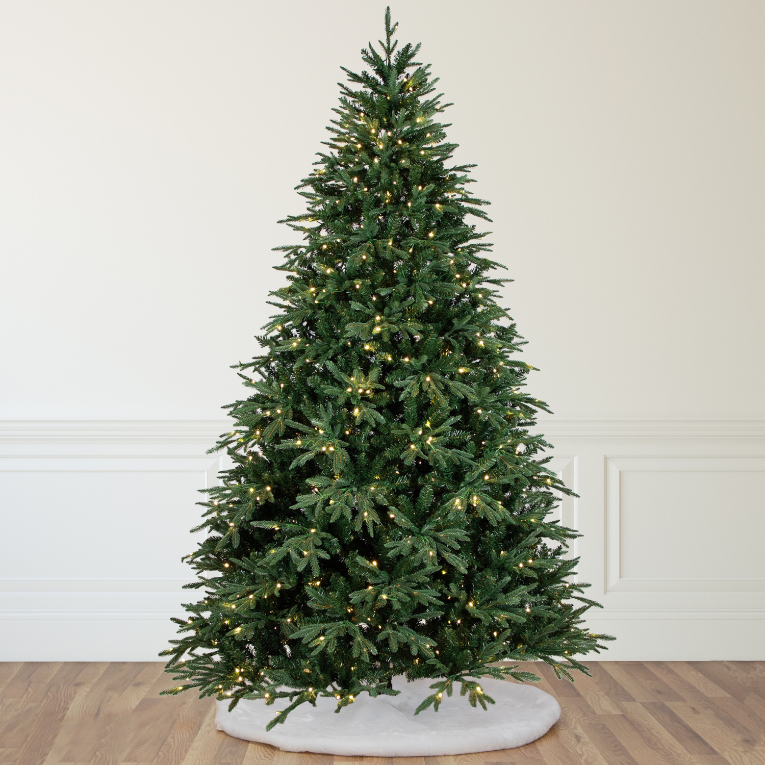 Real Touch™ Pre-Lit Ashburn Pine Artificial Christmas Tree - 12' Warm White LED