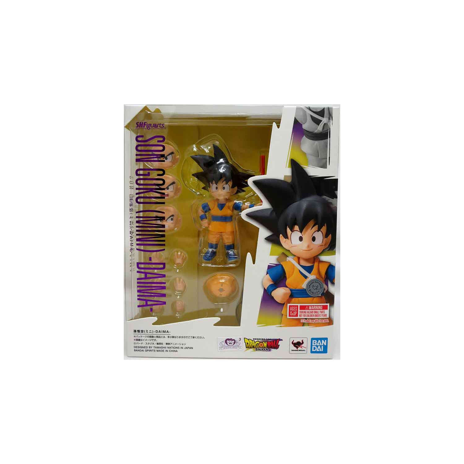 Dragonball Daima 3 Inch Action Figure S.H. Figuarts - Son Goku (Mini)