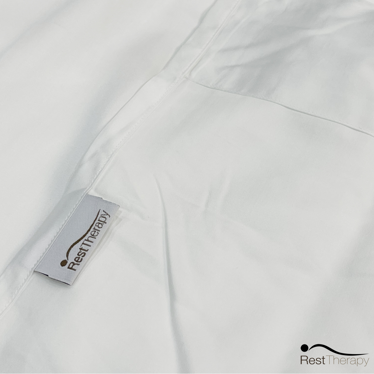 Ensemble literie blanche en bambou et taie d'oreiller Breeze de Repose Therapy