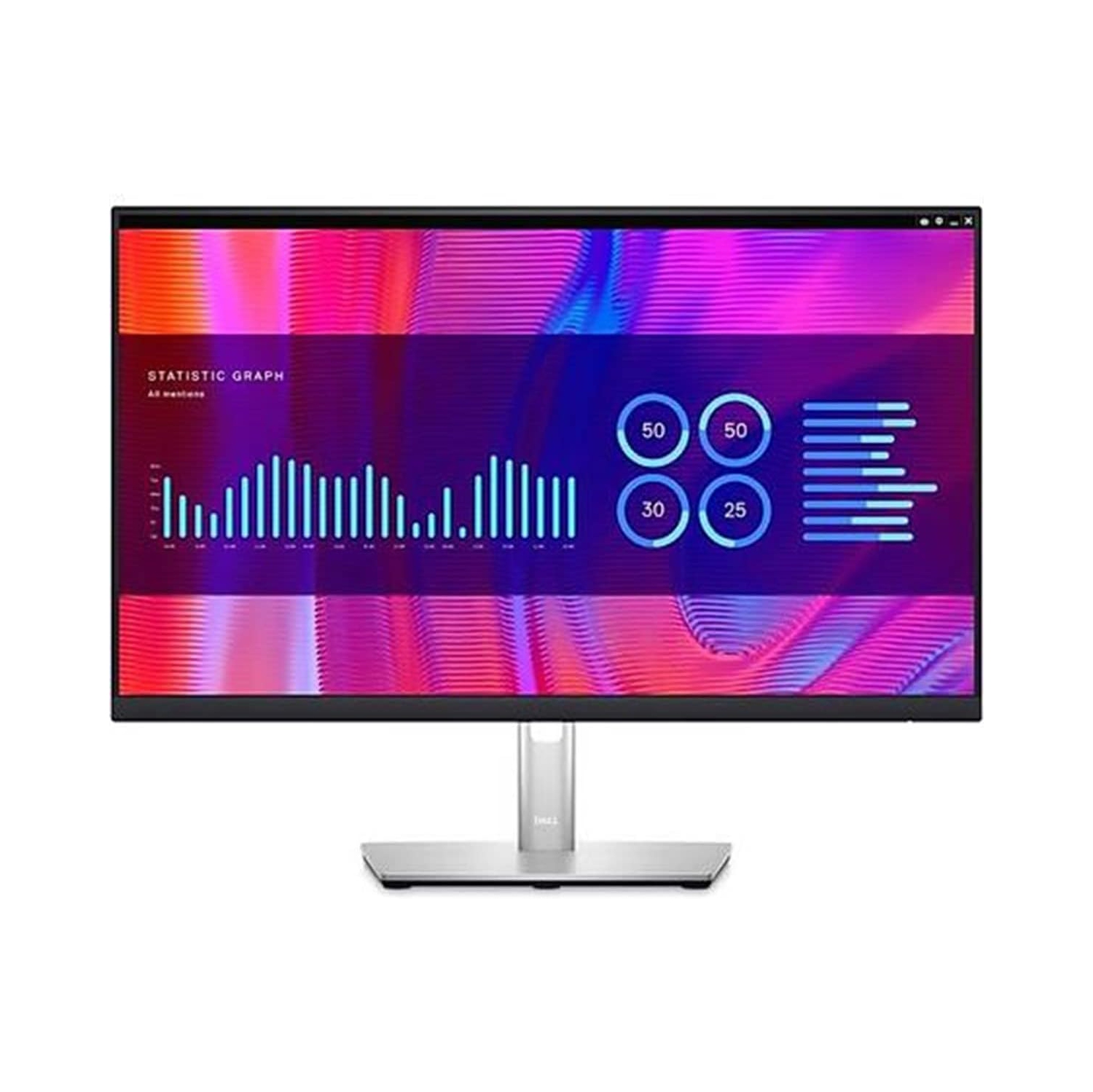 Open Box – Dell P2423DE 24" QHD (2560*1440) ComfortView w/ Flicker-free, Internal Power Monitor w/ USB-C Hub, 1x RJ45, 1x HDMI & 1x Display Port In/Out