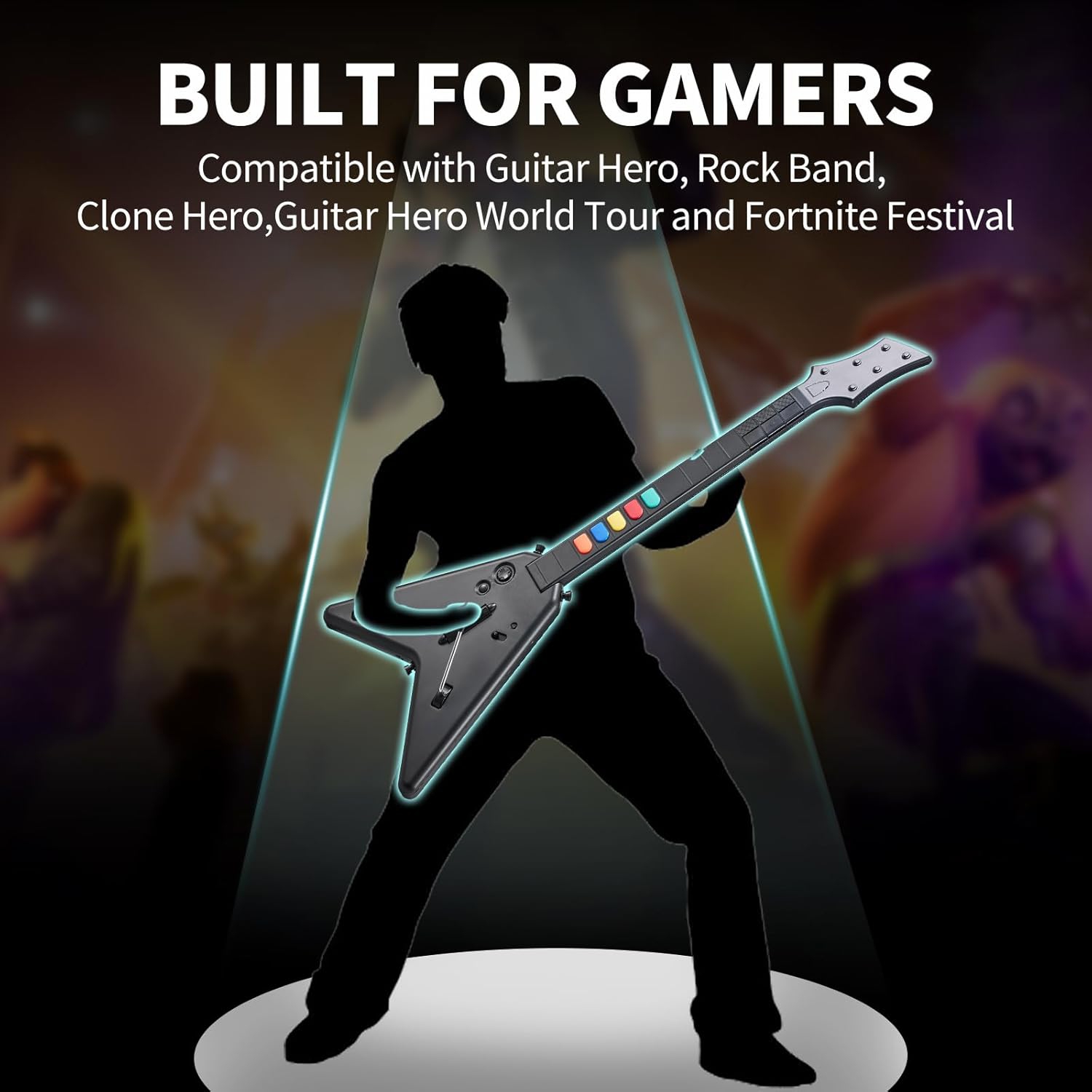 Rock Band Clone Hero Wii Guitar Wii Rock Band Wii Guitar Adapter
