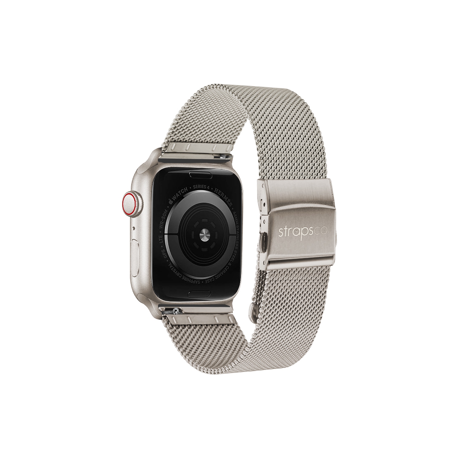 Bracelet en filet Pro de StrapsCo pour Apple Watch - Comète - Short-Moyen - 44&nbsp;mm/45&nbsp;mm/46&nbsp;mm/49&nbsp;mm