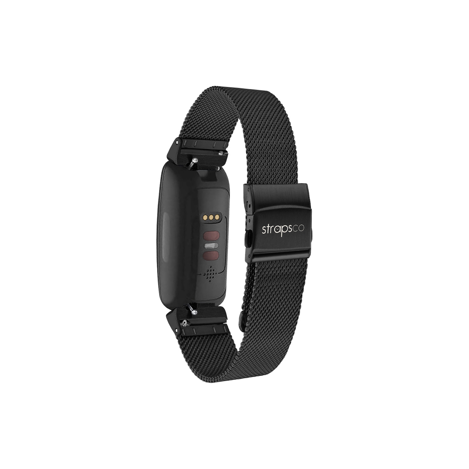 StrapsCo Pro Mesh Strap For Fitbit Inspire 3 - Black
