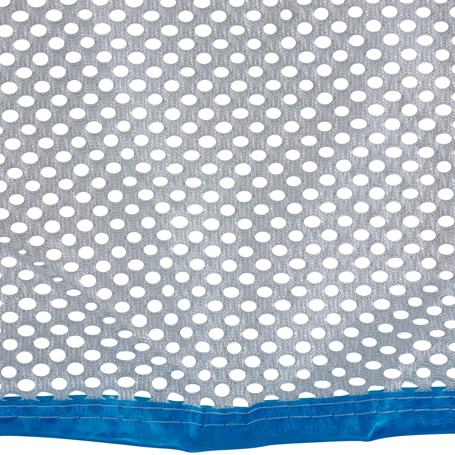 Chaise flottante en filet pour piscine gonflable bleue de 45,5&nbsp;po