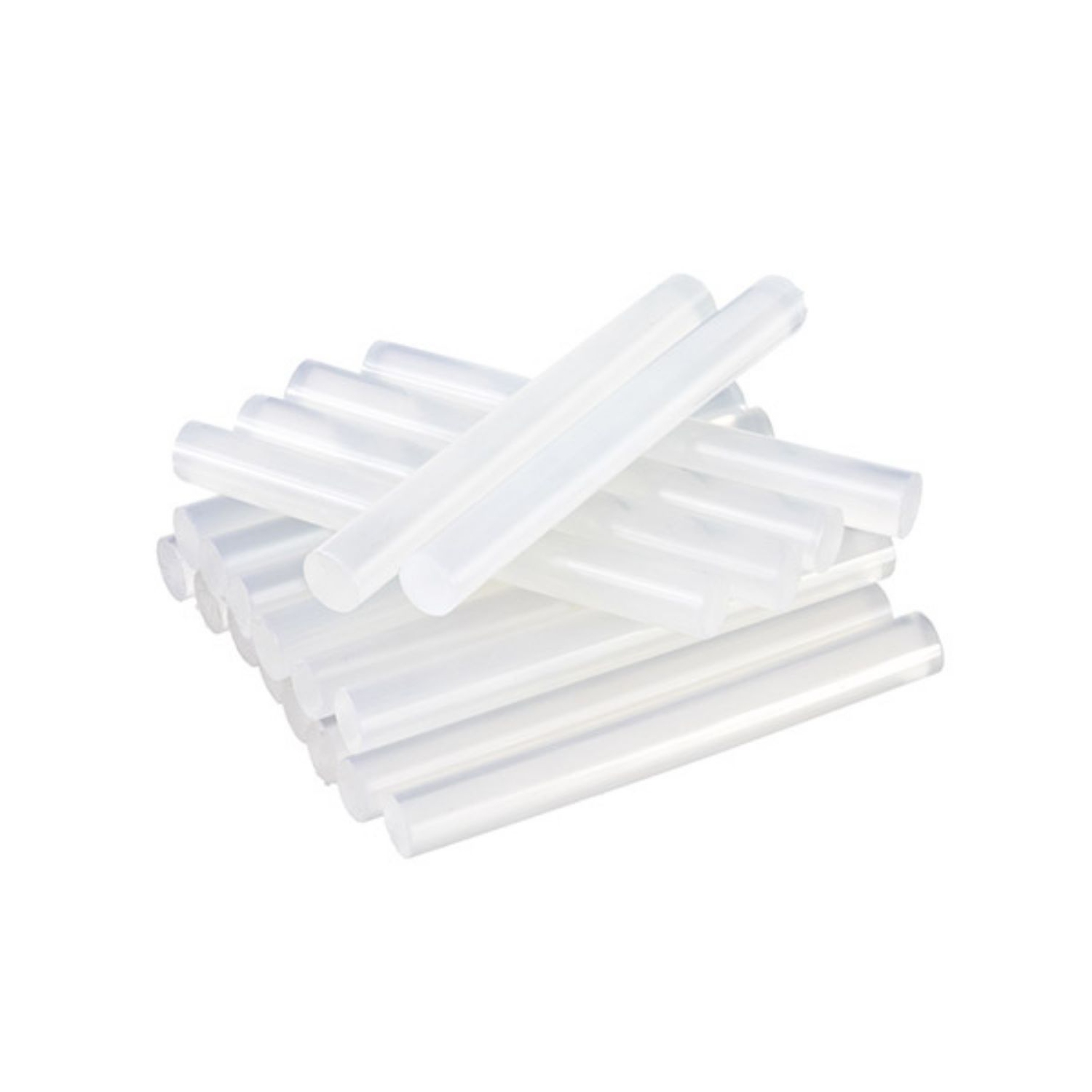 20-Piece White Dual Temperature Formulated Glue Sticks - 4" x 7/16"