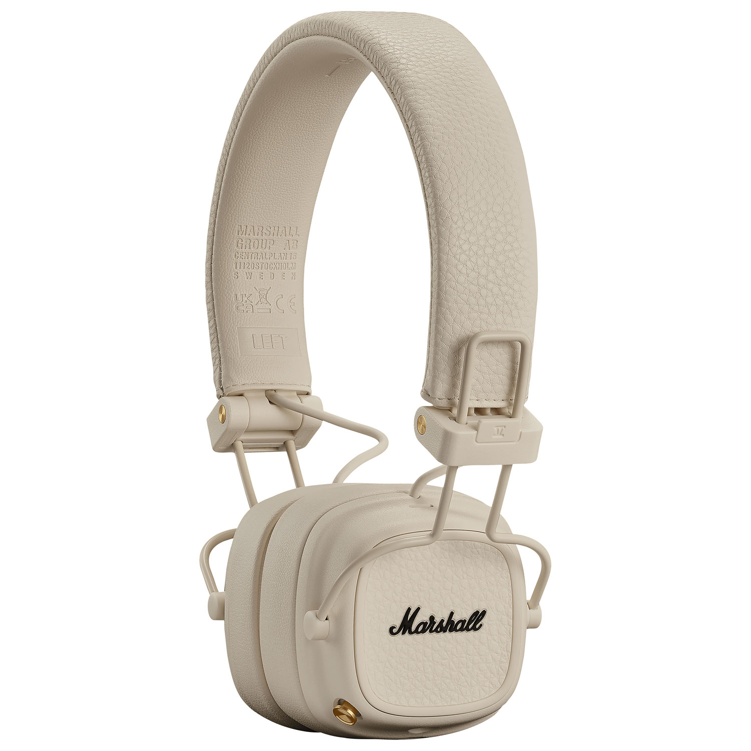 Casque d'écoute Bluetooth sans fil Major V de Marshall - Crème