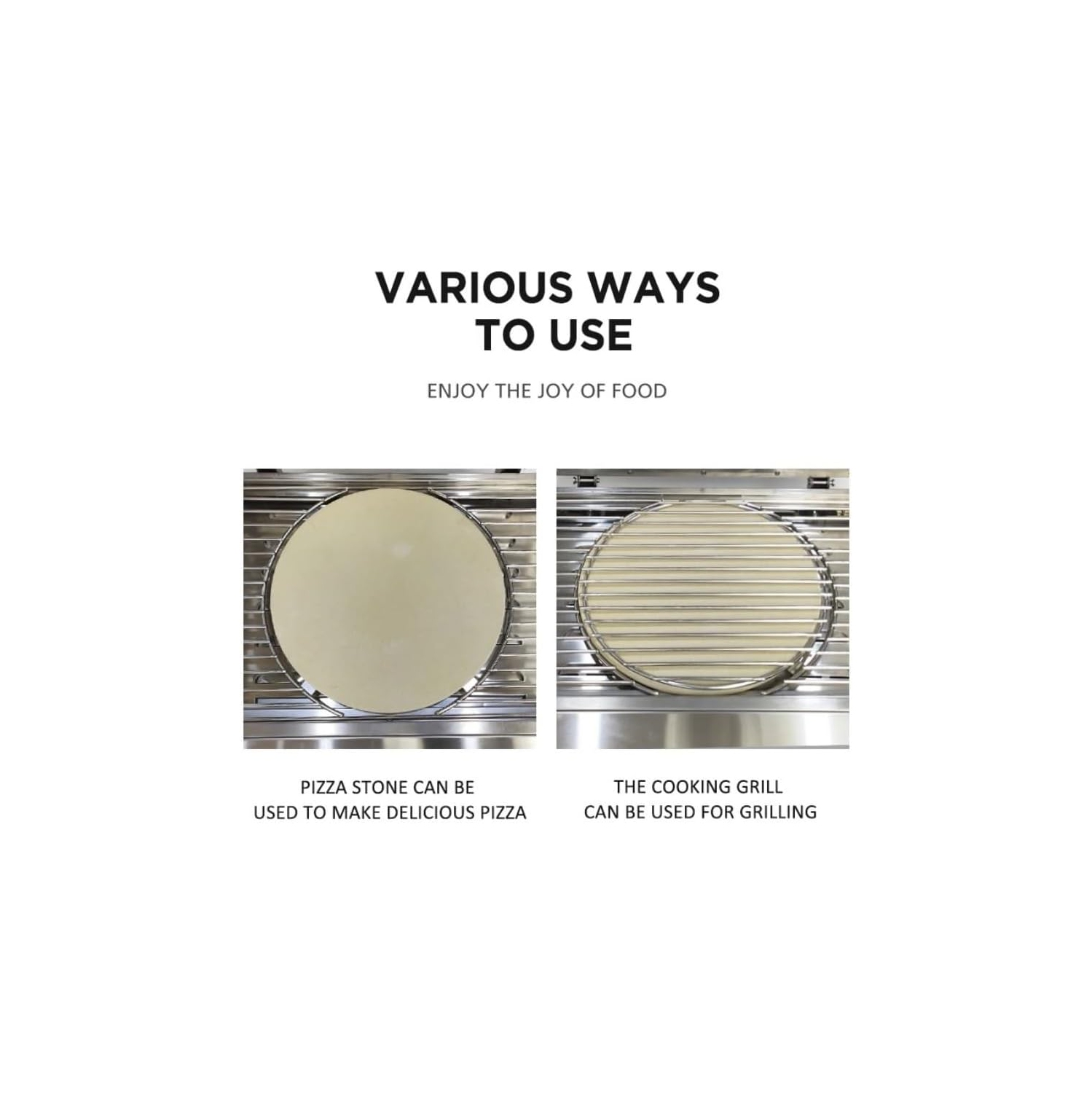 Four à pizza portatif au gaz de CROWN - Cuisson intérieure/extérieure 20&nbsp;000&nbsp;BTU - Four à pizza au propane avec gril intégré - Modèle léger