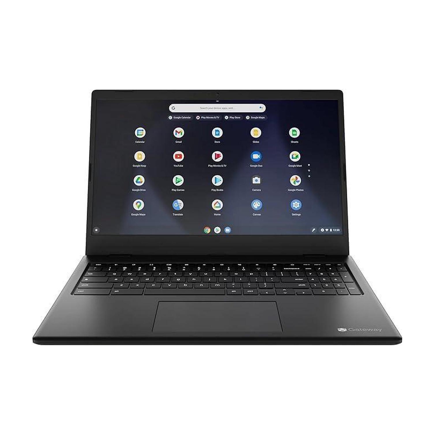 Gateway 15.6" HD Pentium Silver N6000 4GB 128GB Intel UHD Graphics ChromeOS Black Refurbished Good