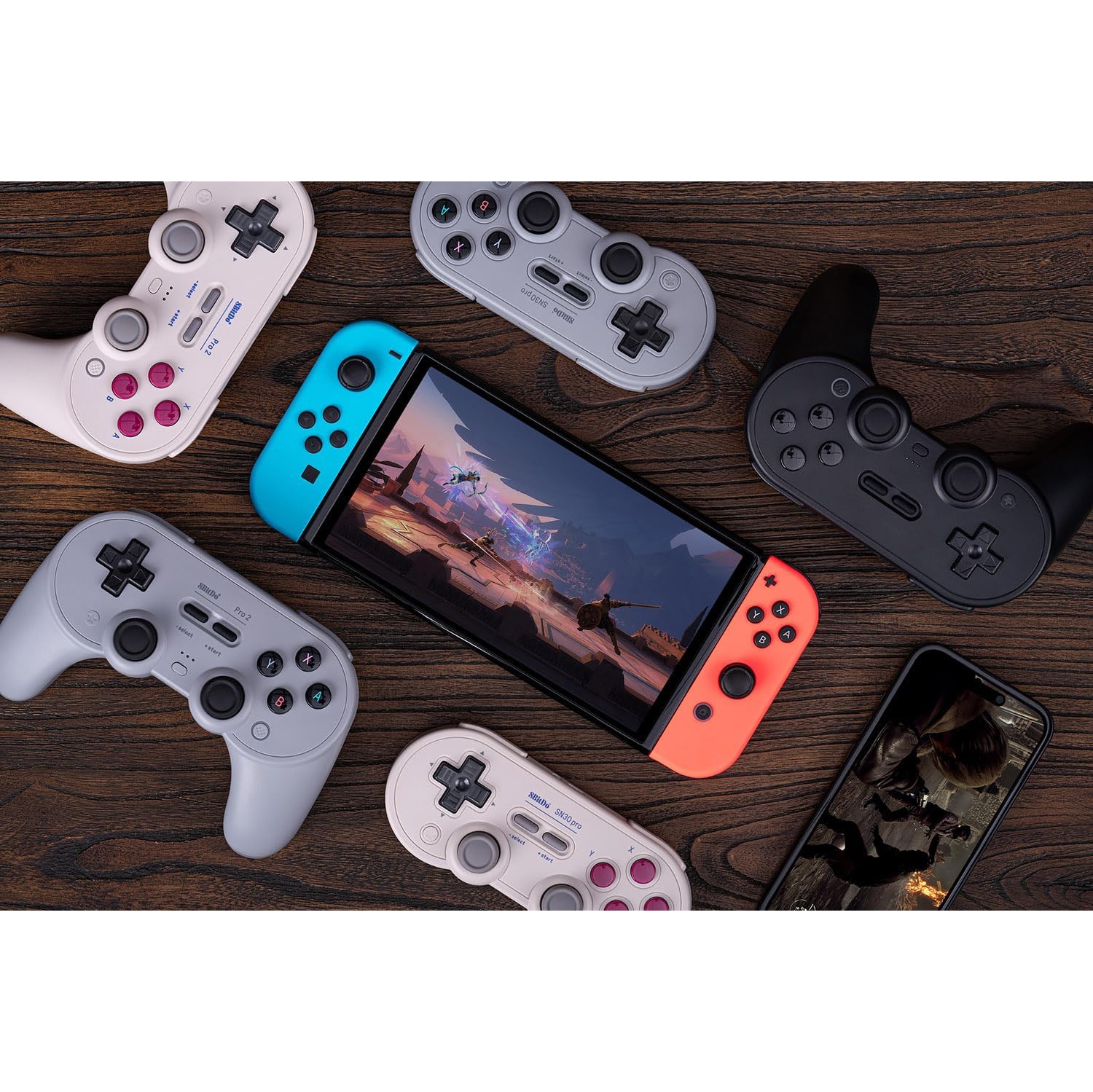 G Classic Hall Ed. SN30 Pro 2 Bluetooth Gamepad Controller for Switch/PC/Android