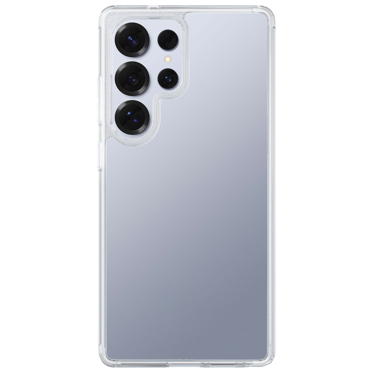 Étui rigide ajusté d'Insignia pour Galaxy S25 Ultra - Transparent - Exclusivité de Best Buy