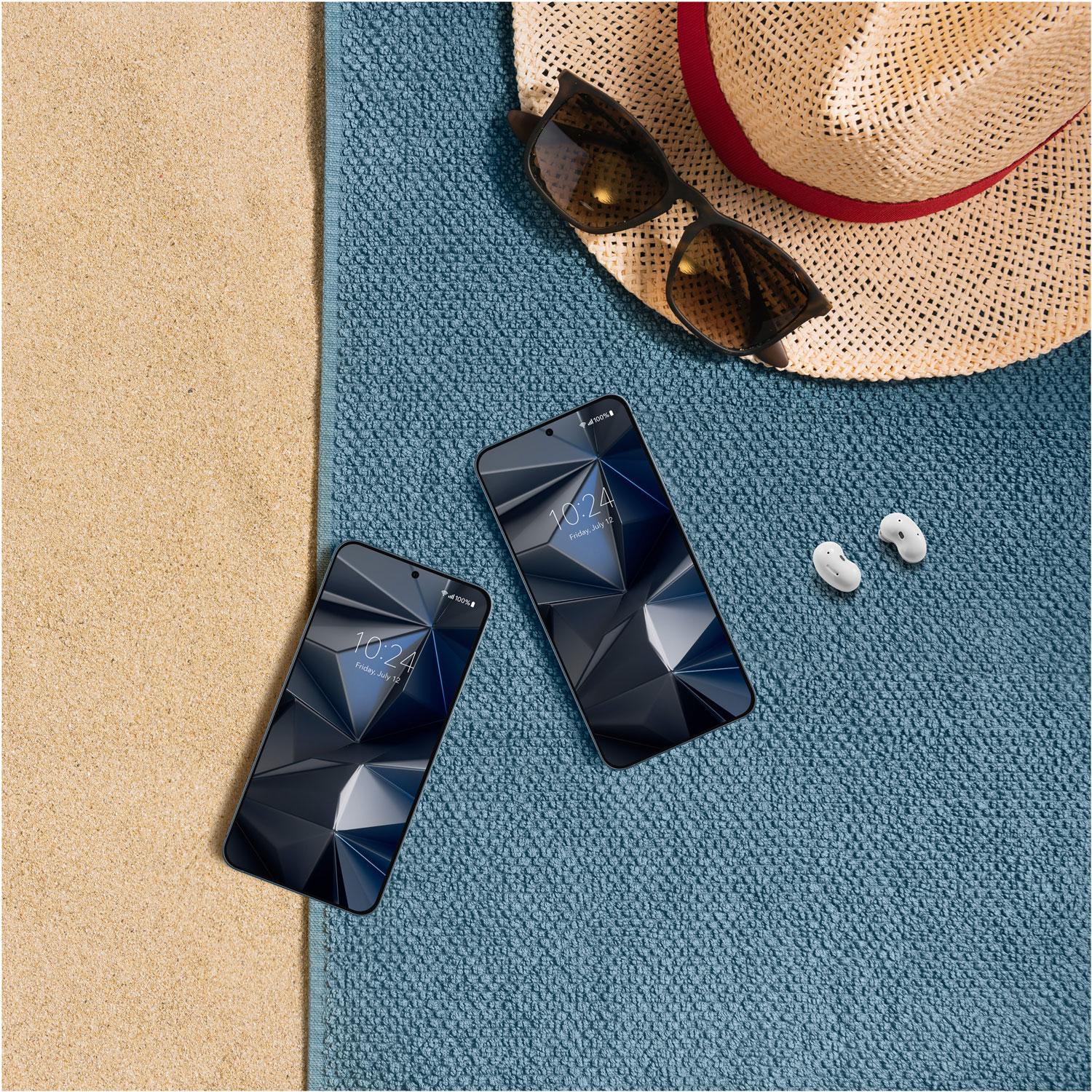 Protecteur d'écran en verre antireflet d'Insignia pour Galaxy S25+ - Paquet de 3 - Exclusivité de Best Buy