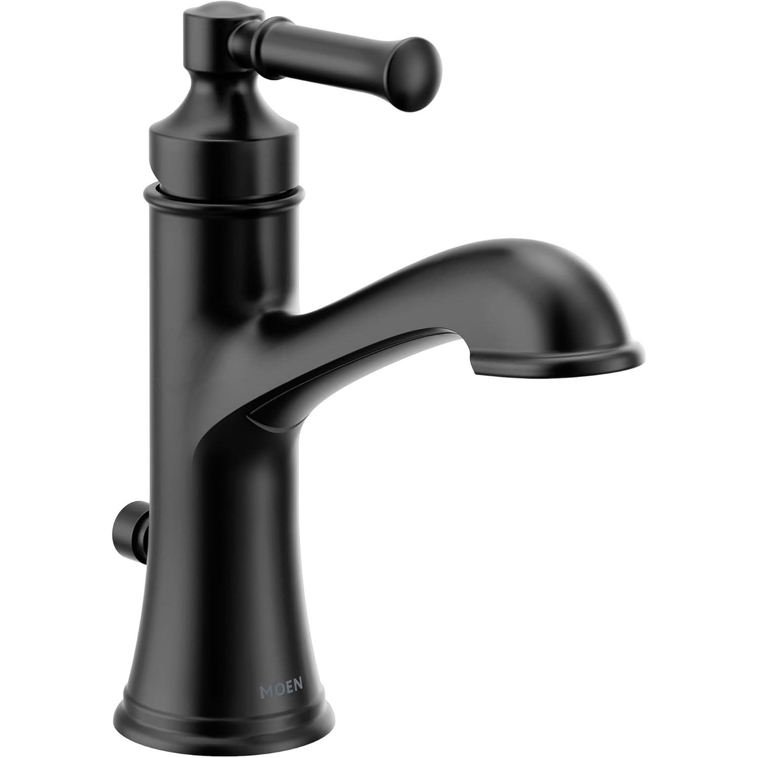 Moen 6803BL Dartmoor One-Handle high arc Bathroom Faucet, Matte Black