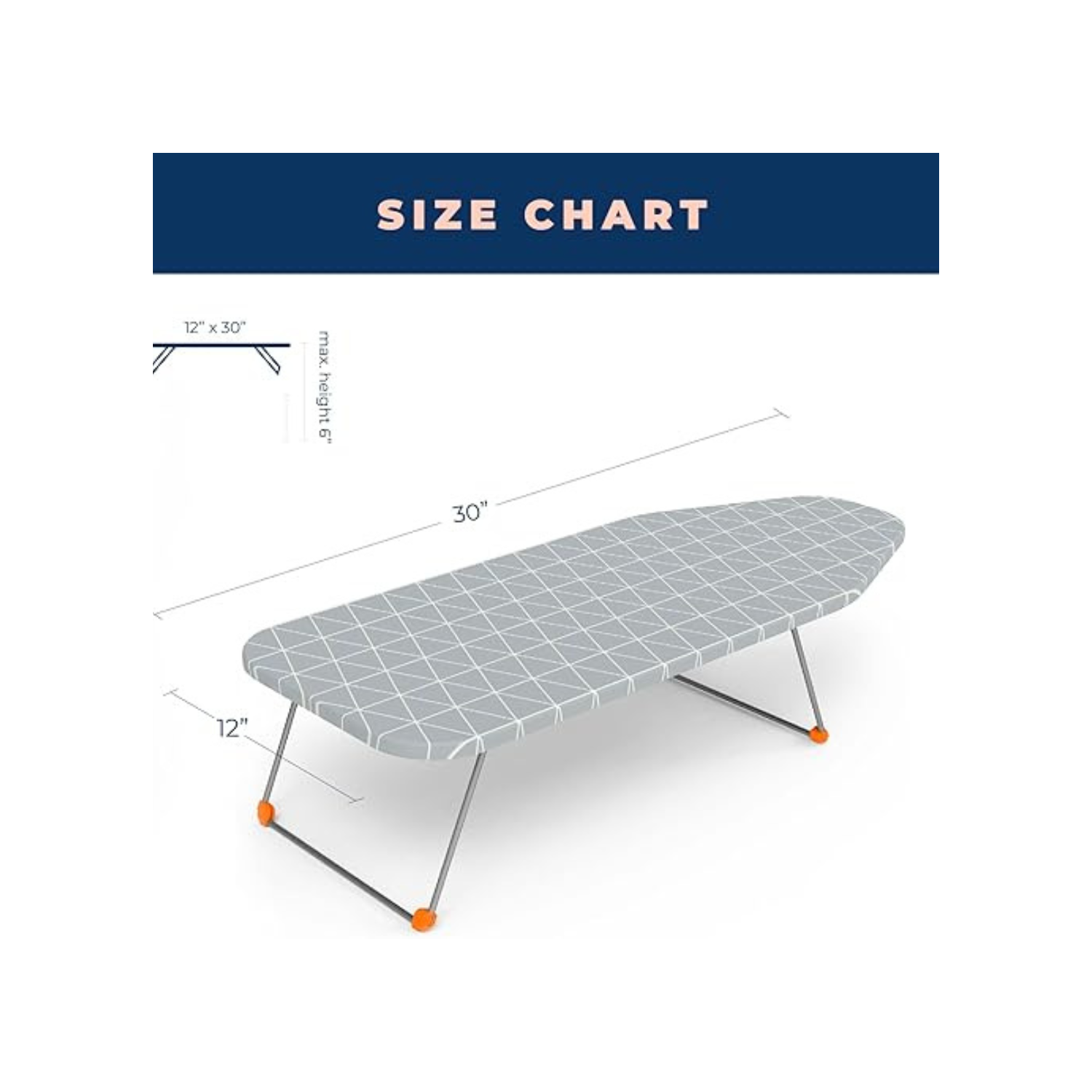 Tabletop Ironing Board with Folding Legs, Small Ironing Board with Thick Cotton Cover, Portable Mini Iron Board for Sewing, Craft Room, Household,