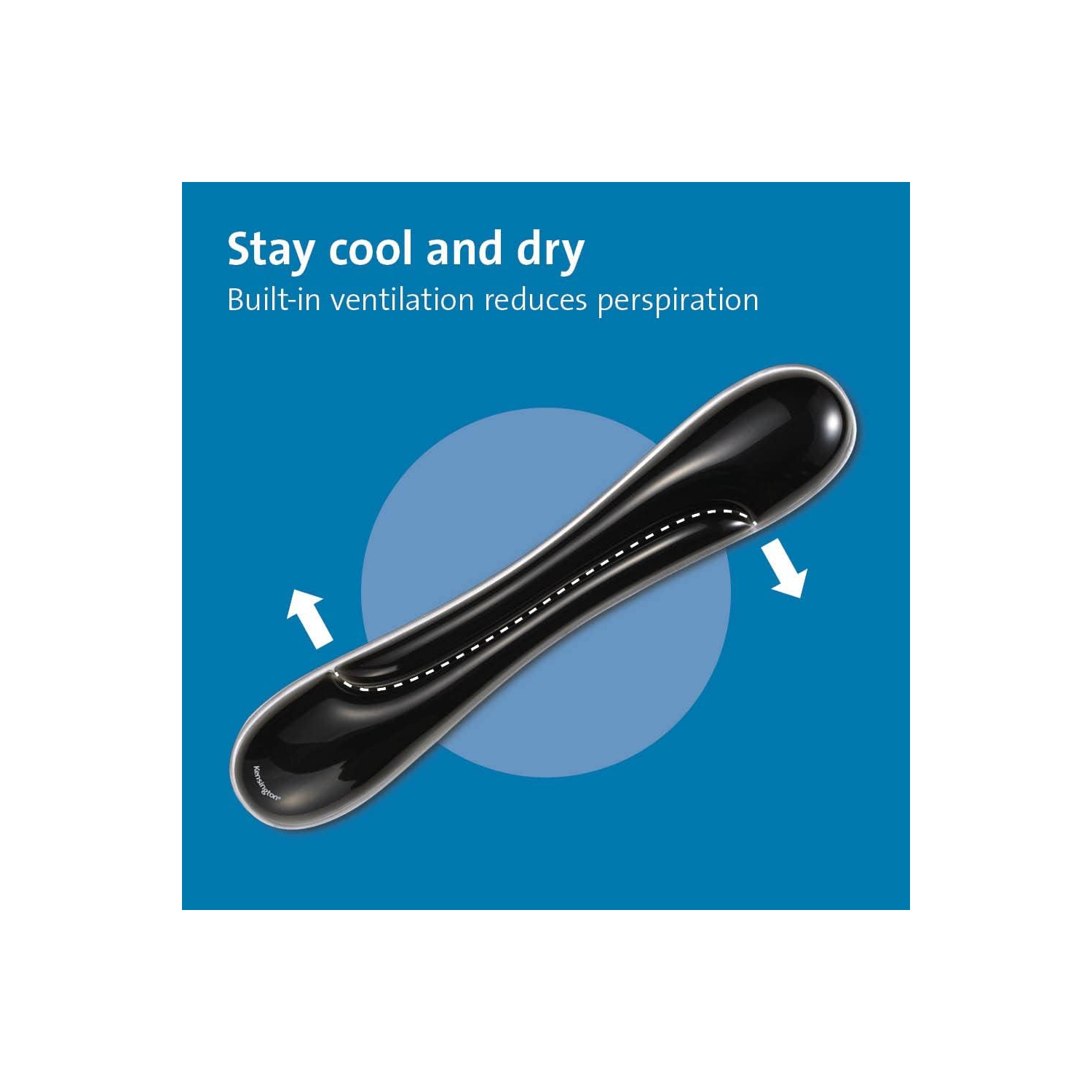 Kensington Duo Gel Wave Keyboard Wrist Rest