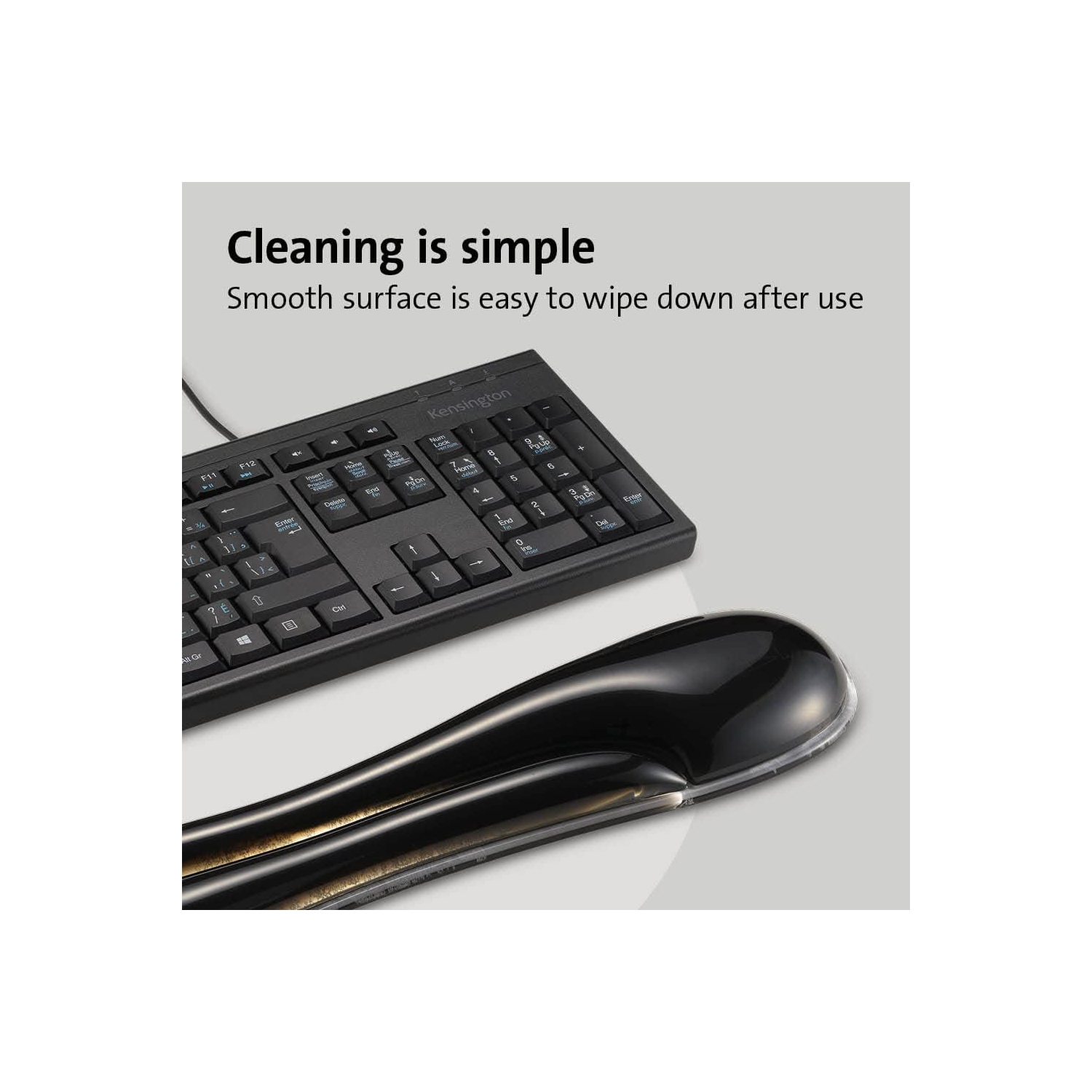 Kensington Duo Gel Wave Keyboard Wrist Rest