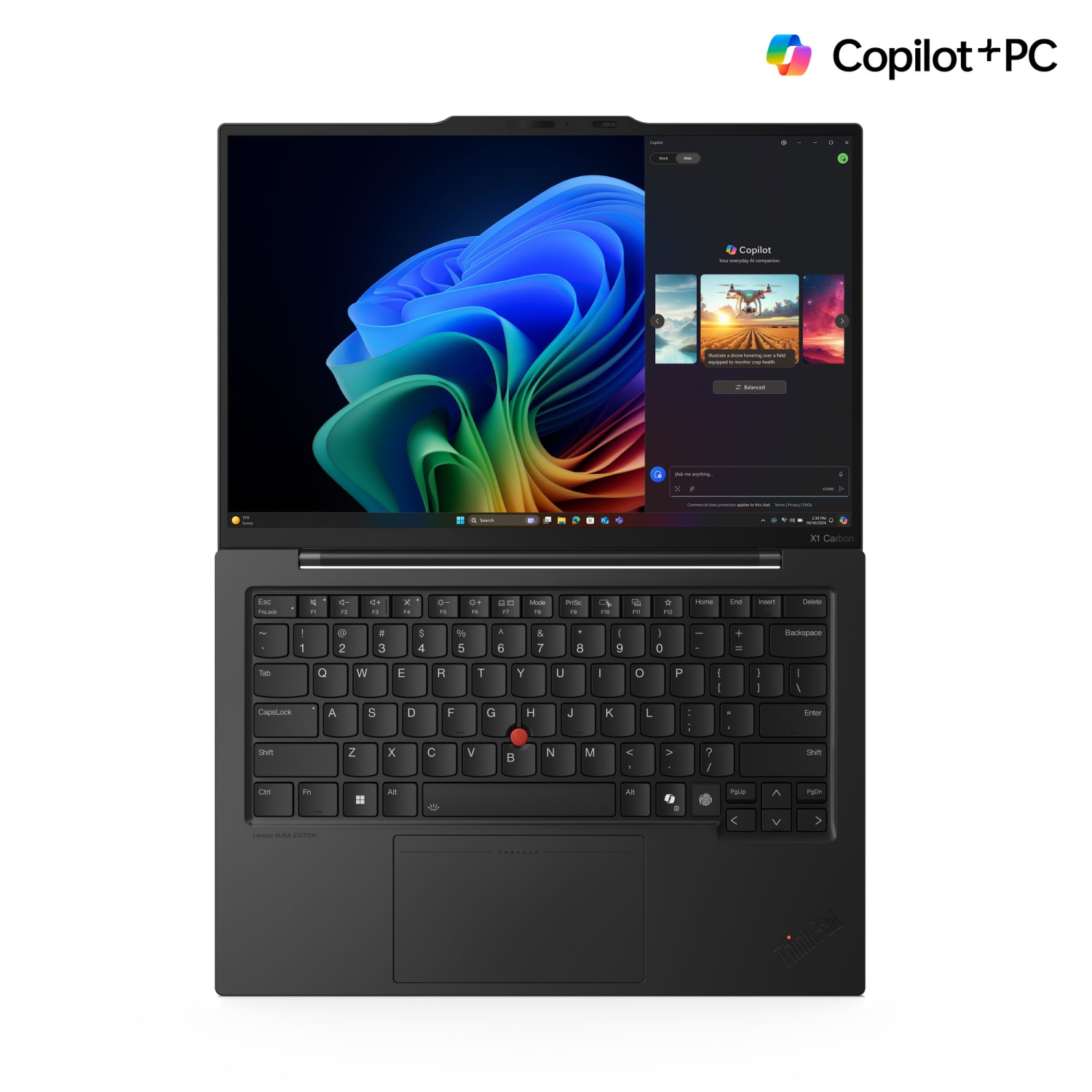 Lenovo ThinkPad X1 Carbon Gen 13 Intel Laptop, 14" Low Blue Light, Intel Core Ultra 7 258V, 32GB, 2TB SSD