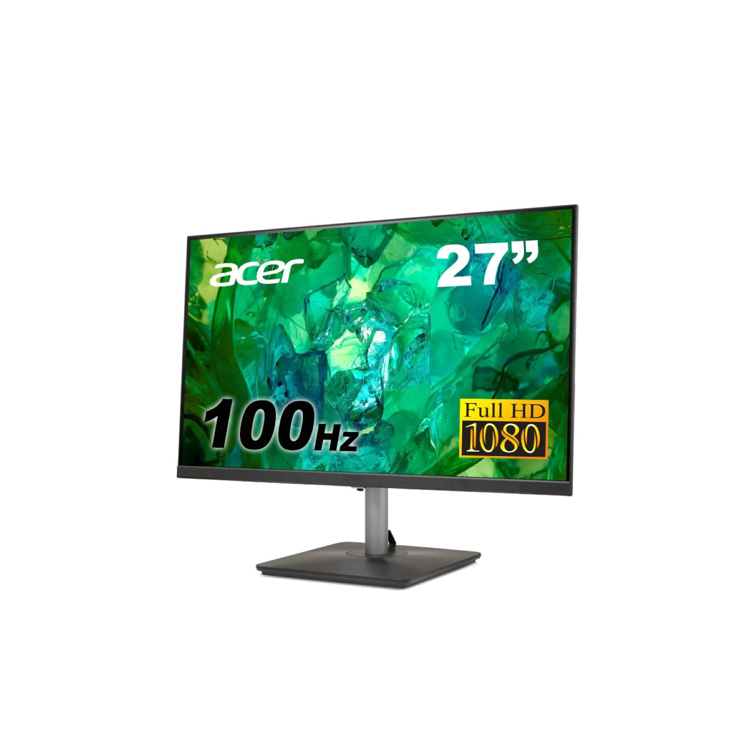 Acer RS272 bpamix 27 inch IPS 1920x1080 with glowing back cover Monitor, 100Hz,1ms, 250 cd/m2, Speaker, HDMI, VGA