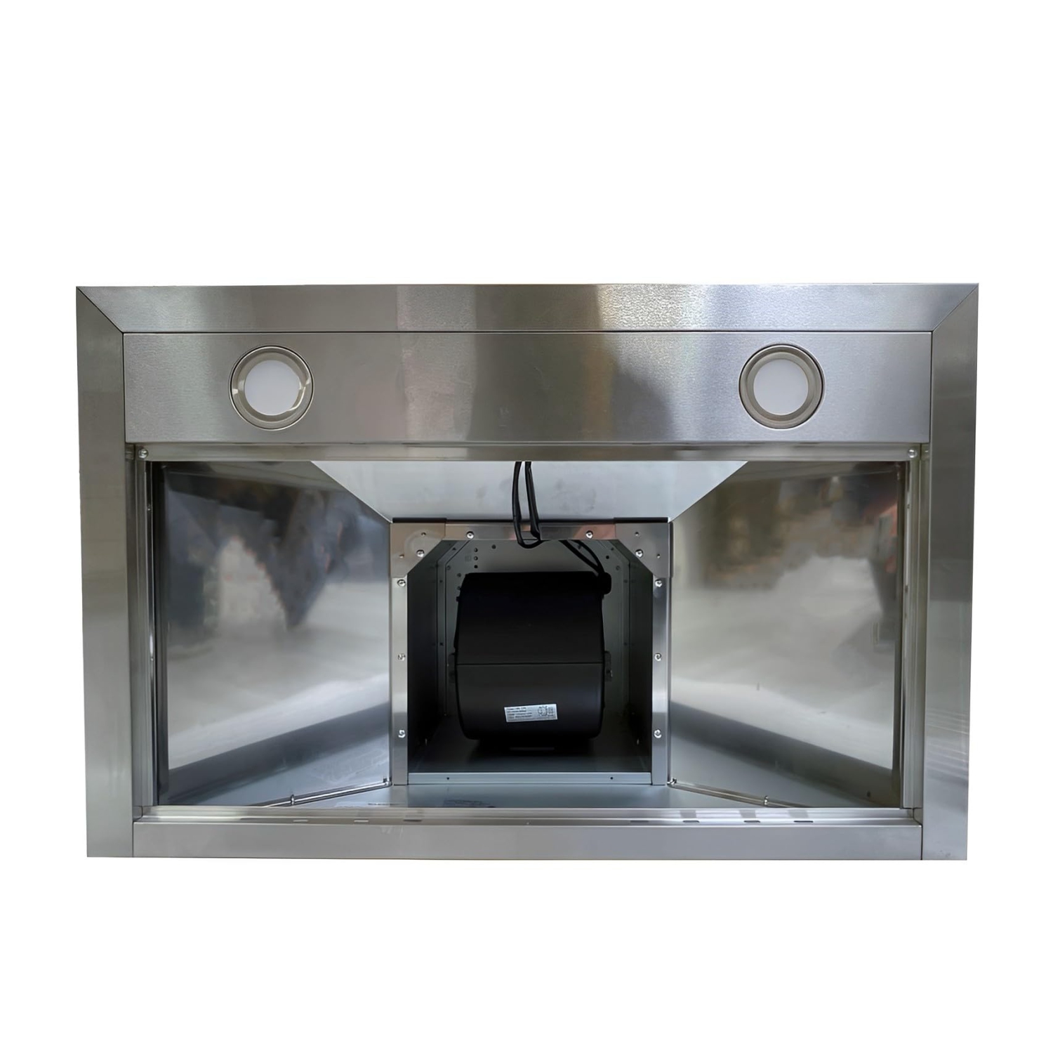 Crown 36 Inch Stainless Steel Wall Mount Range Hood - 900 CFM Powerful Ventilation with Gesture Control - Quiet Operation, LED Lighting & Baffle