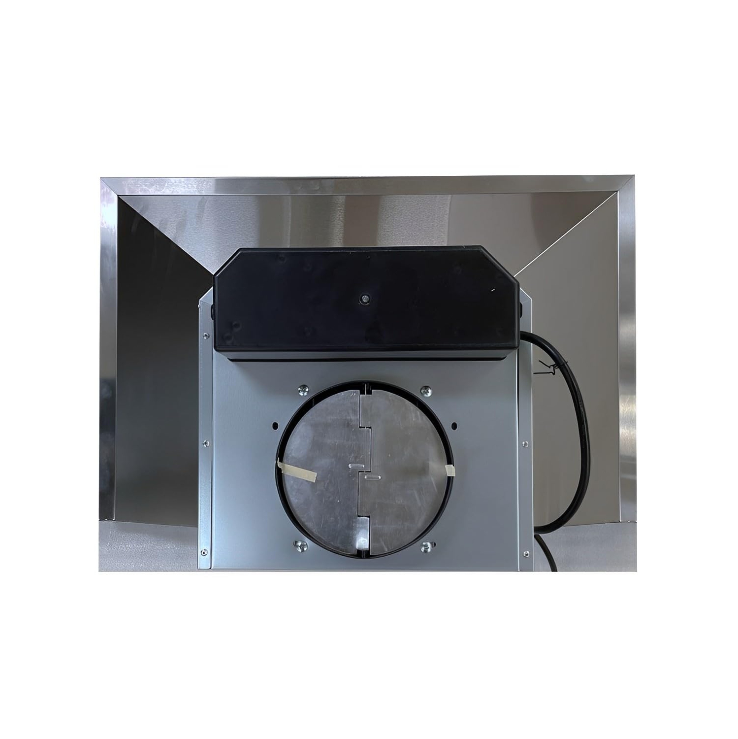 Crown 36 Inch Stainless Steel Wall Mount Range Hood - 900 CFM Powerful Ventilation with Gesture Control - Quiet Operation, LED Lighting & Baffle