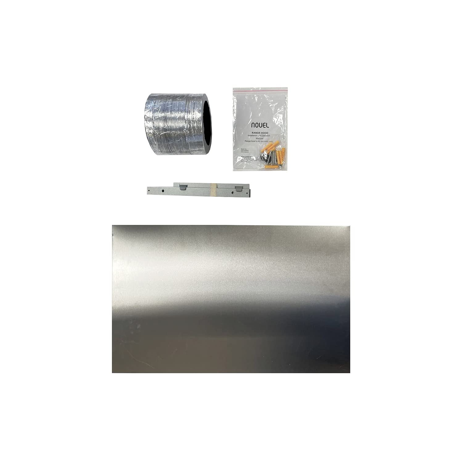 NOUVELLE hotte murale de 30 po en acier inoxydable – Ventilation puissante de 800 pi3/min pour une cuisson efficace – Design moderne élégant,