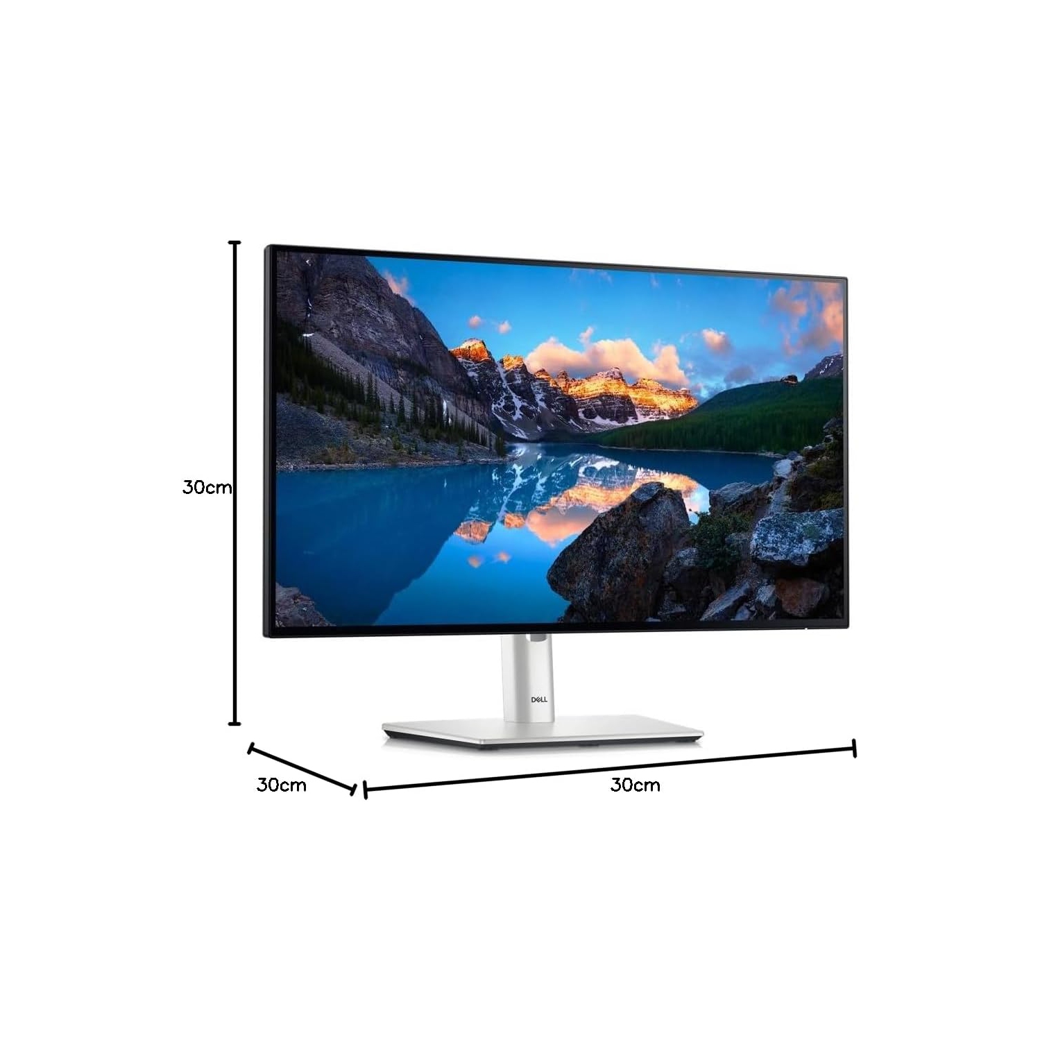 Open Box – Dell UltraSharp U2424HE 24" FHD 120Hz Monitor w/ Internal Power Monitor w/ USB-C Hub, 1x RJ45, 1x HDMI & 1x Display Port In/Out