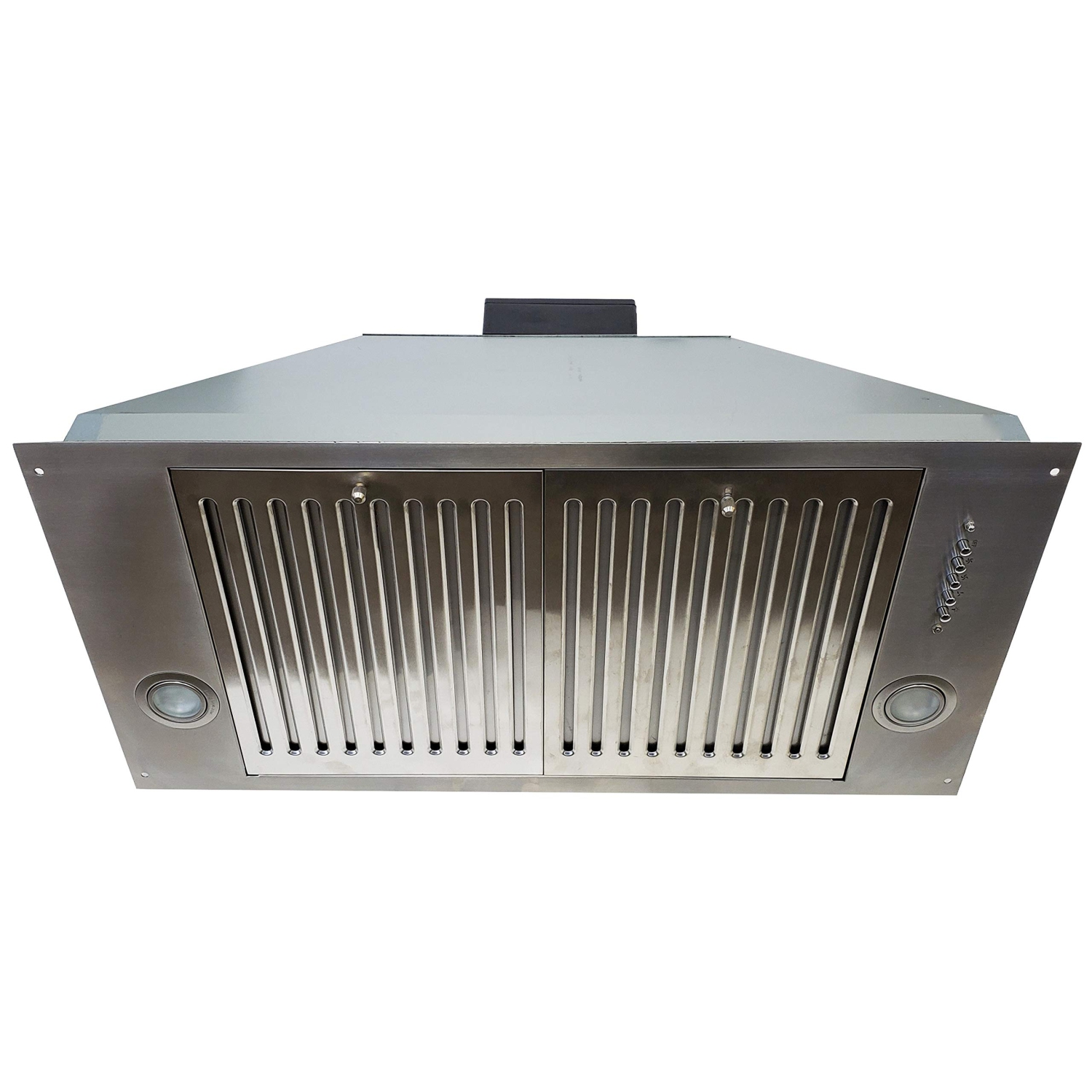 CROWN 30" 750 CFM Professional Insert Range Hood - Built-in Design with Stainless Steel Baffle Filters - Ultra Quiet Operation - Perfect for Kitchen