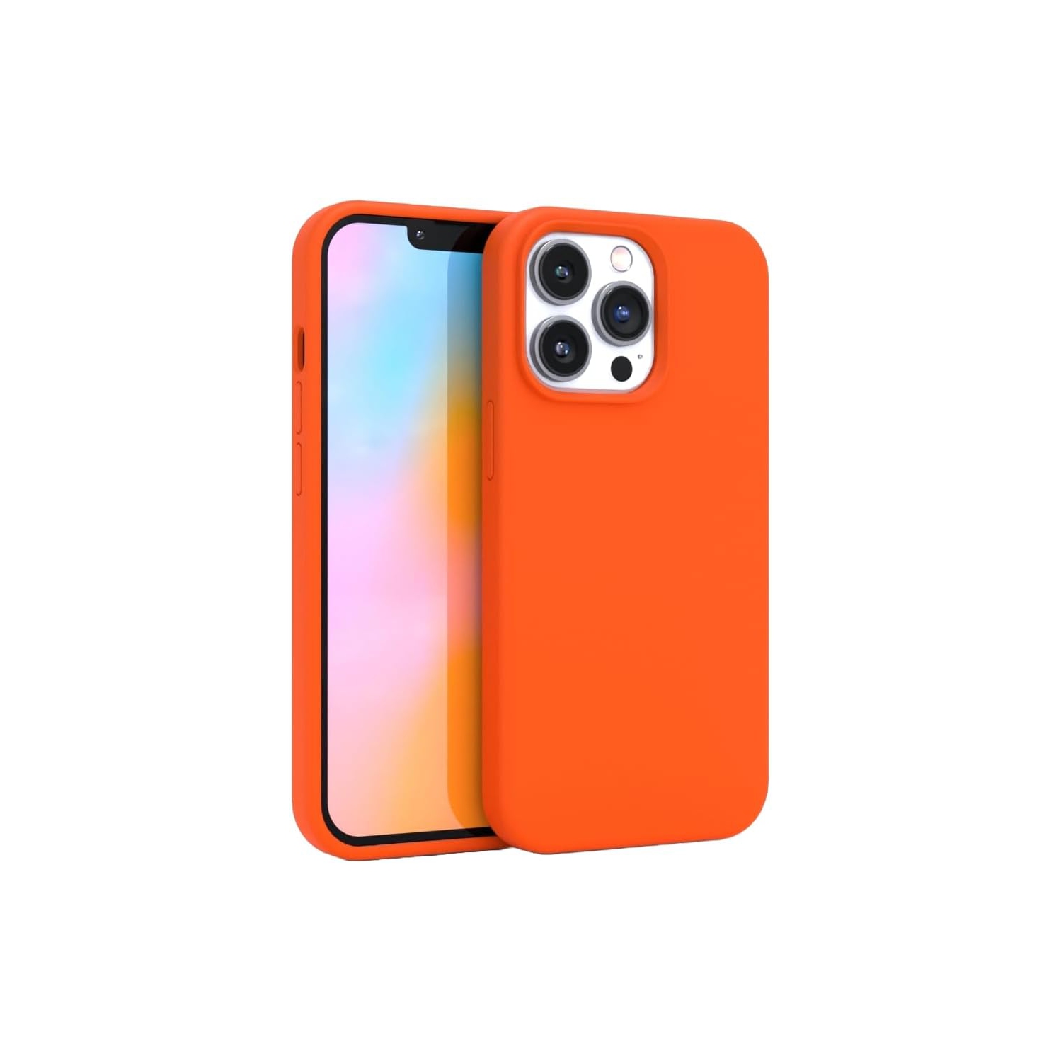 Liquid Silicone Slim Shockproof Protective Case for iPhone 15 PRO, Silky-Soft Touch Full-Body Protective Phone Case for iPhone 15 PRO