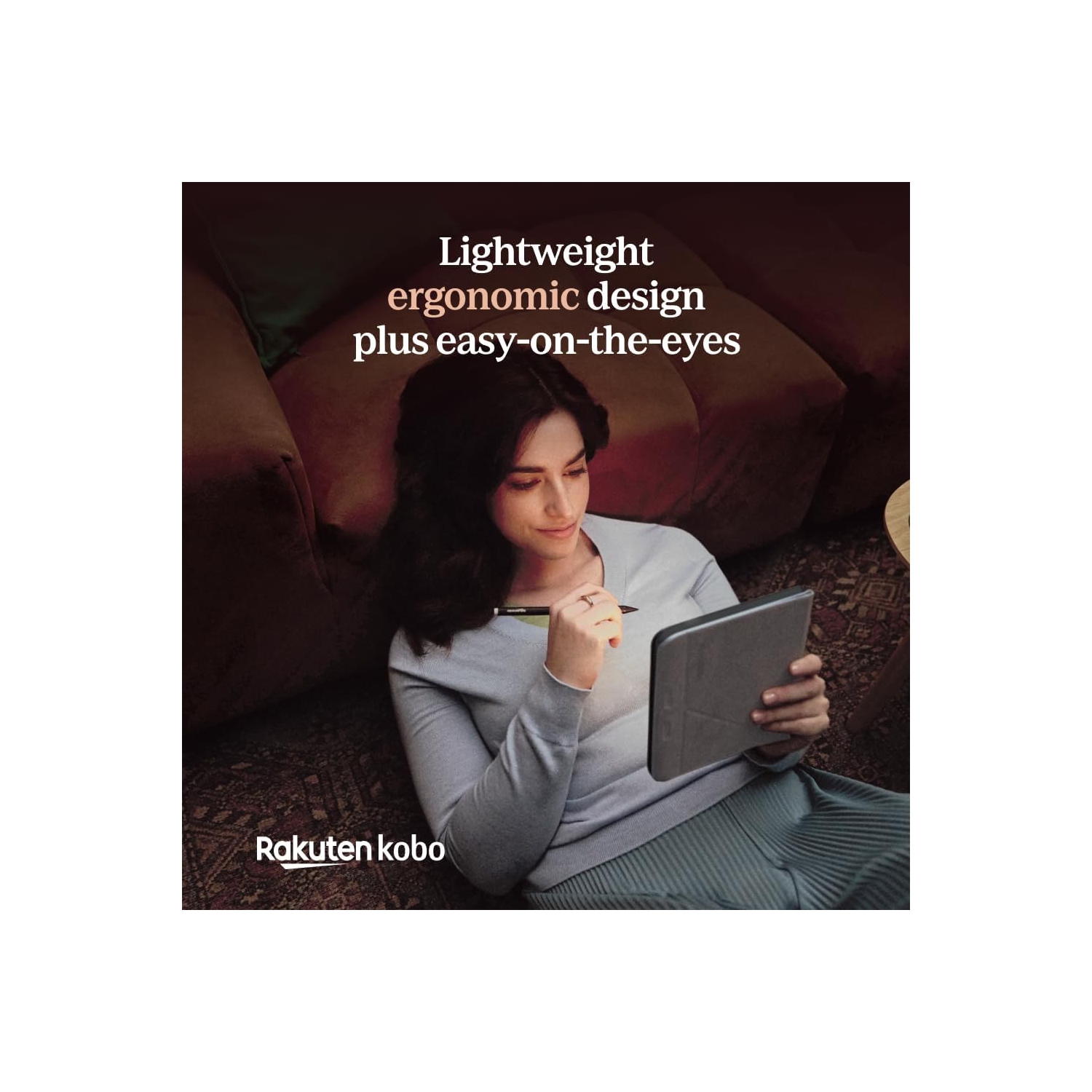 Kobo Libra Colour 7" Digital eReader with Touchscreen - Black- Open Box