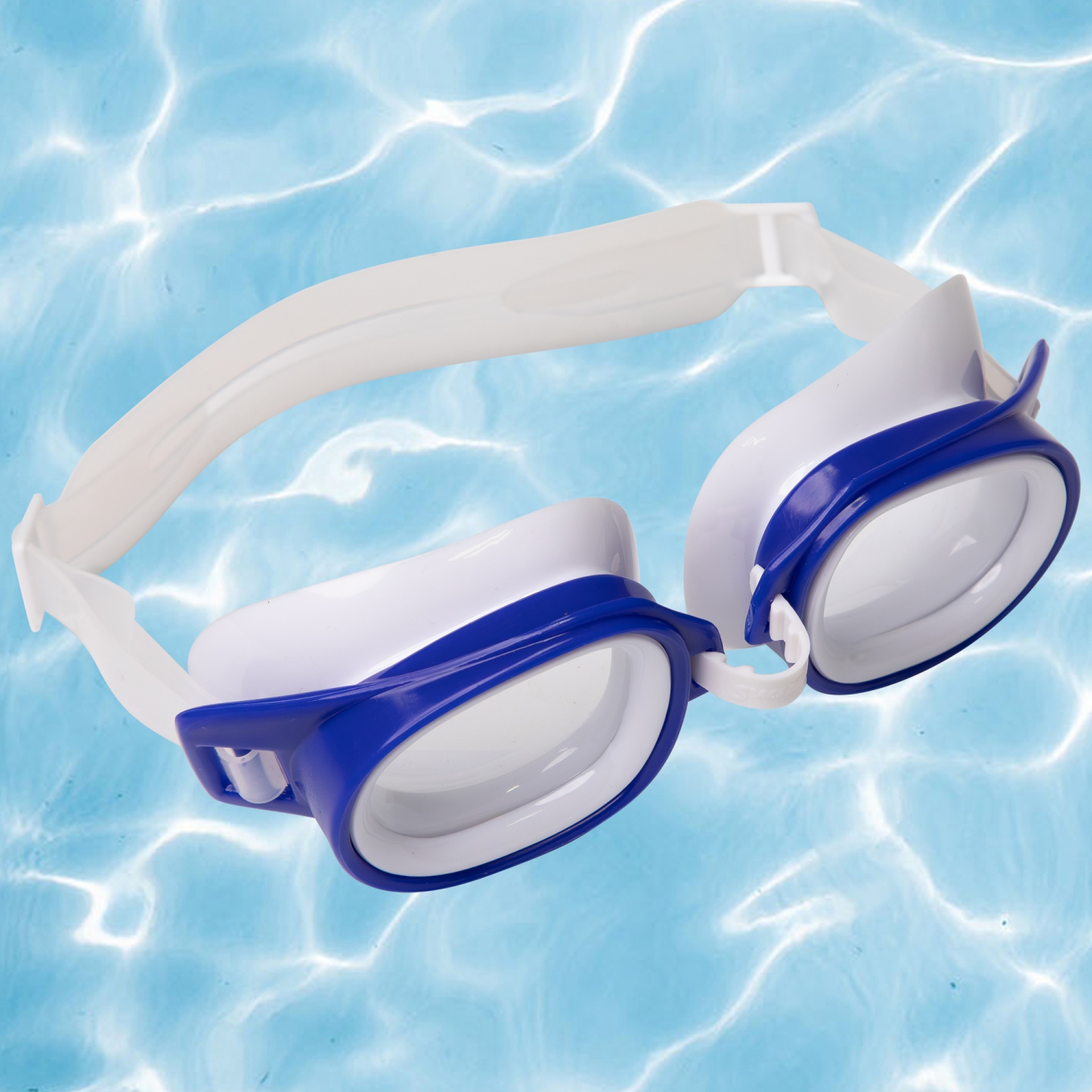 Lunettes de natation récréatives pour enfants de 6,25&nbsp;po - Bleu