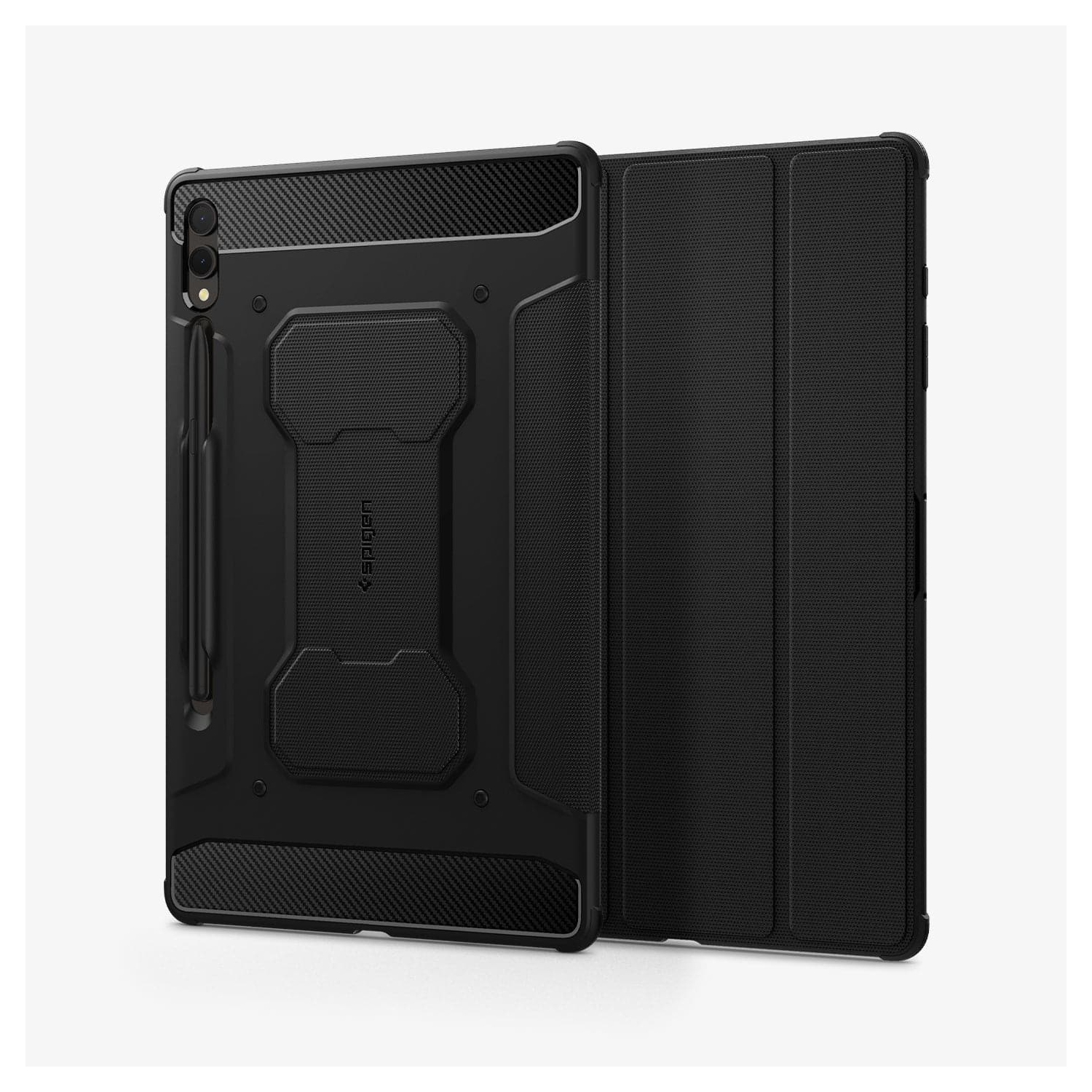 Spigen Rugged Armor Pro Case for Galaxy Tab S9+ - Black