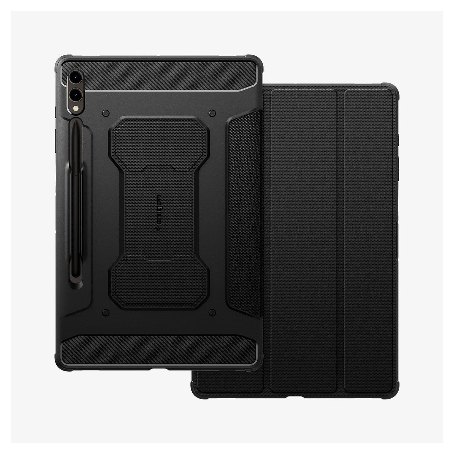 Spigen Rugged Armor Pro Case for Galaxy Tab S9+ - Black