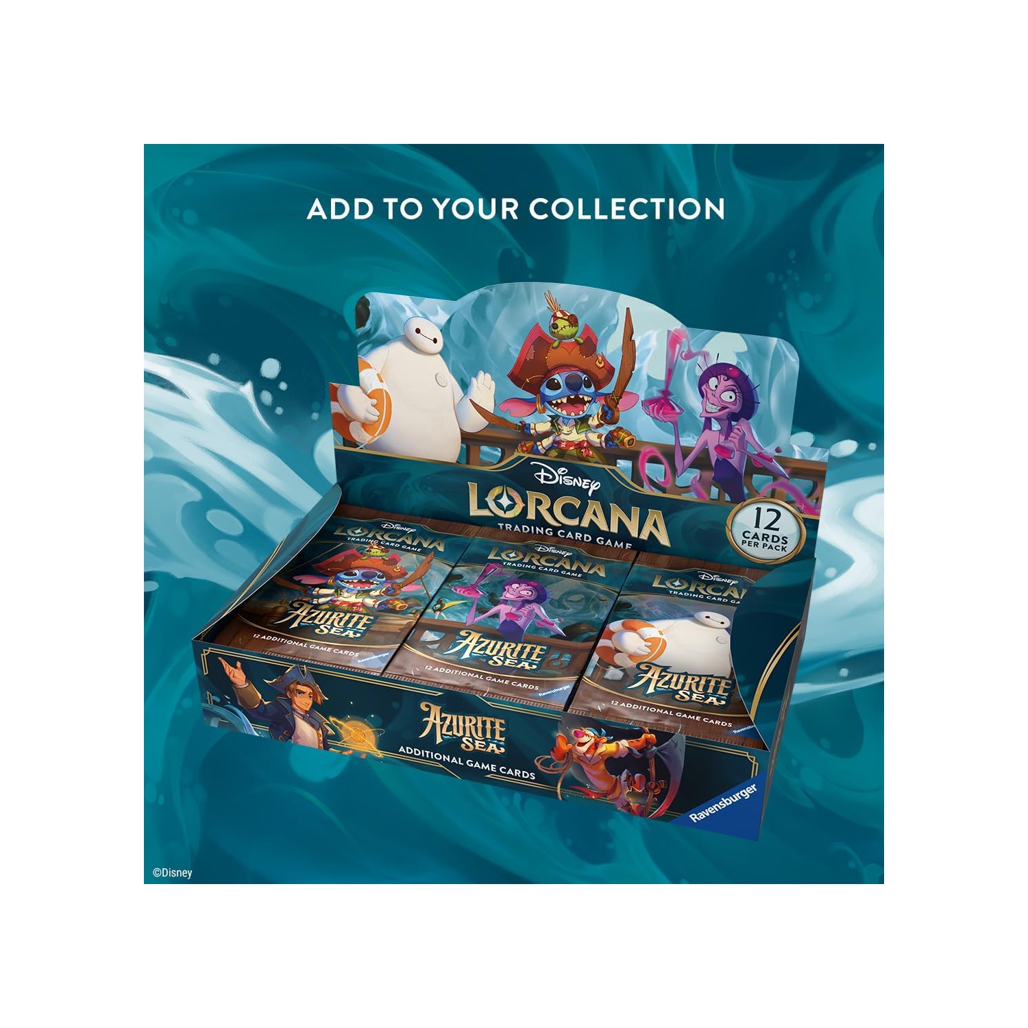 DISNEY LORCANA AZURITE SEA BOOSTER BOX