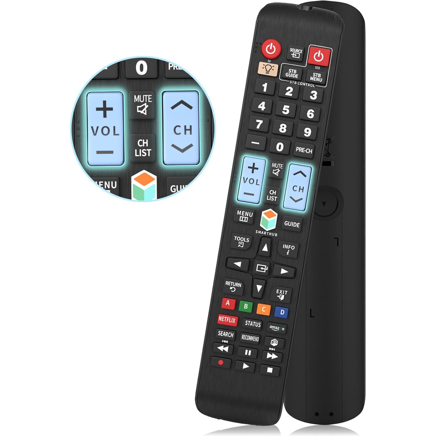 Universal Remote Control for All LG Smart TV LCD LED OLED UHD HDTV Plasma Magic 3D 4K Webos TVs, for Samsung TV