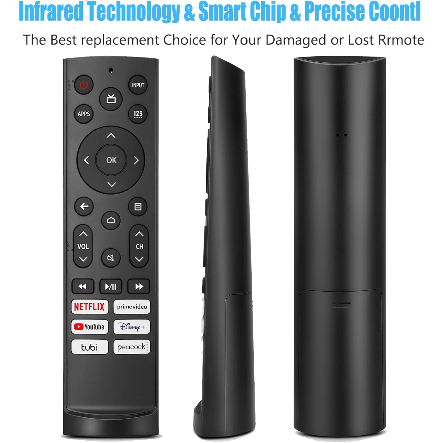 ERF3A90 de télécommande universelle pour toutes les télécommandes de téléviseur Hisense, contrôle de remplacement pour les téléviseurs laser/Hisense