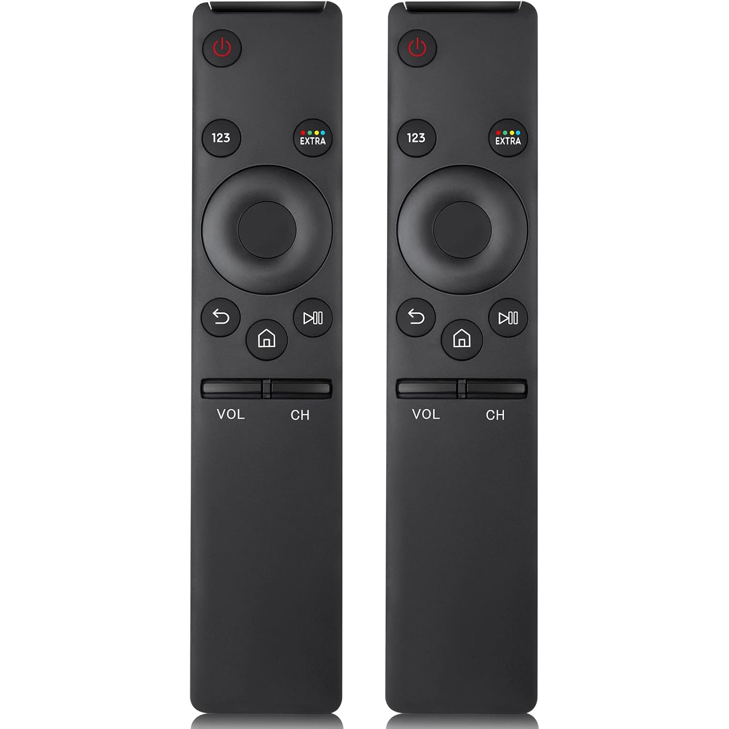 Universal Replacement Pack of 2 for Samsung-Smart-TV-Remote Control Compatible with Samsung Frame Curved Crystal QLED TVs