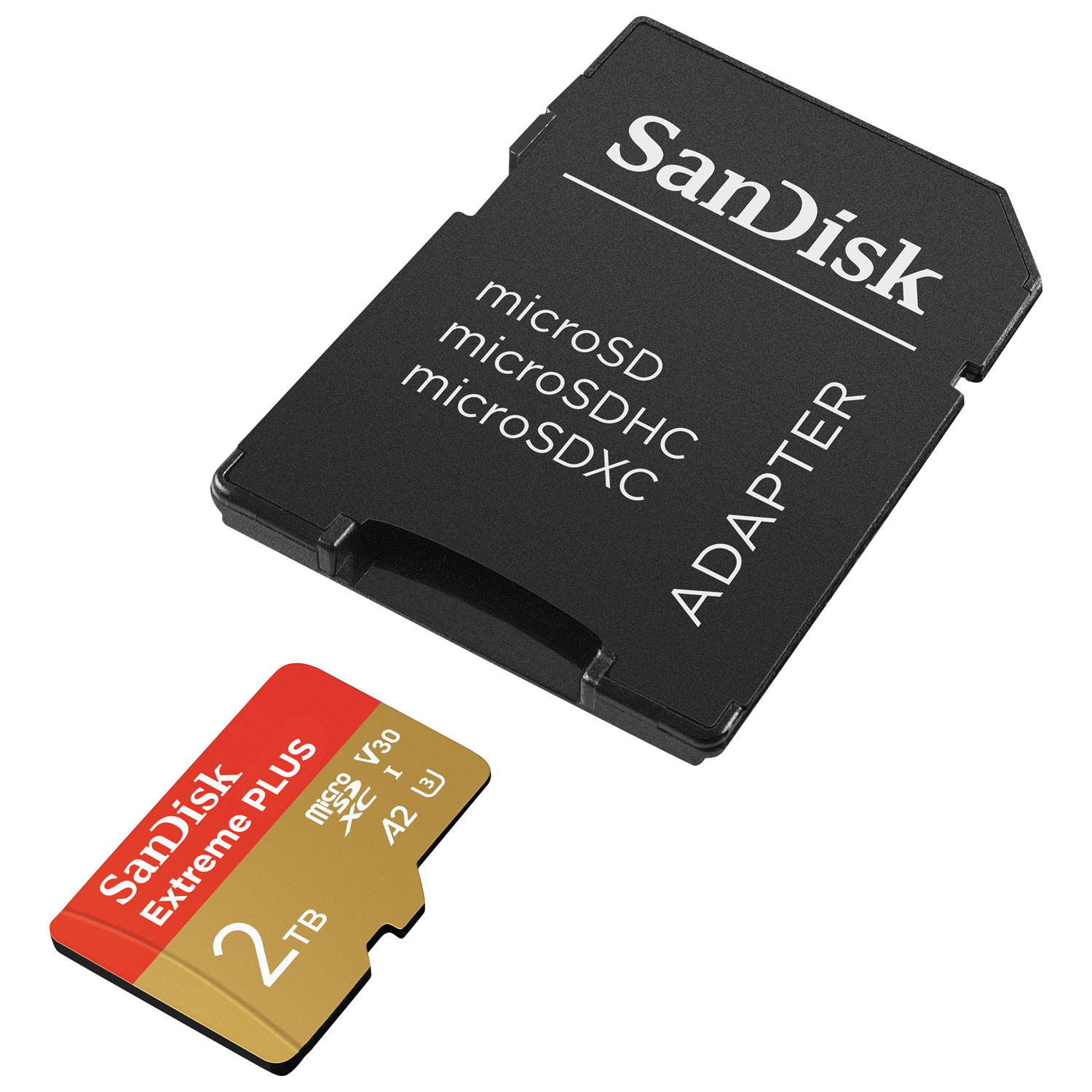 SanDisk Extreme PLUS 2TB 250MB/s microSDXC UHS-I Card Memory Card