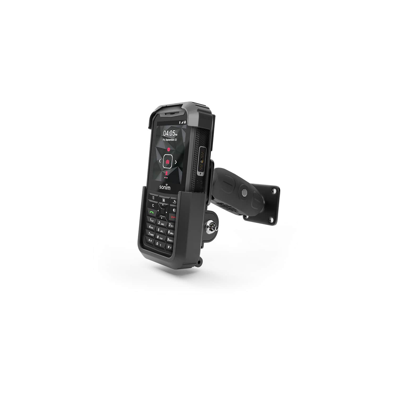 GPS Lockbox Mobile Mounting with Push to Talk Speaker System Kit - XP5s