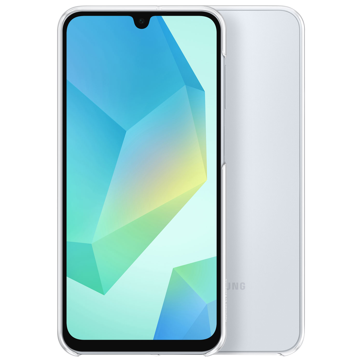 Samsung Fitted Hard Shell Case for Galaxy A16 - Clear