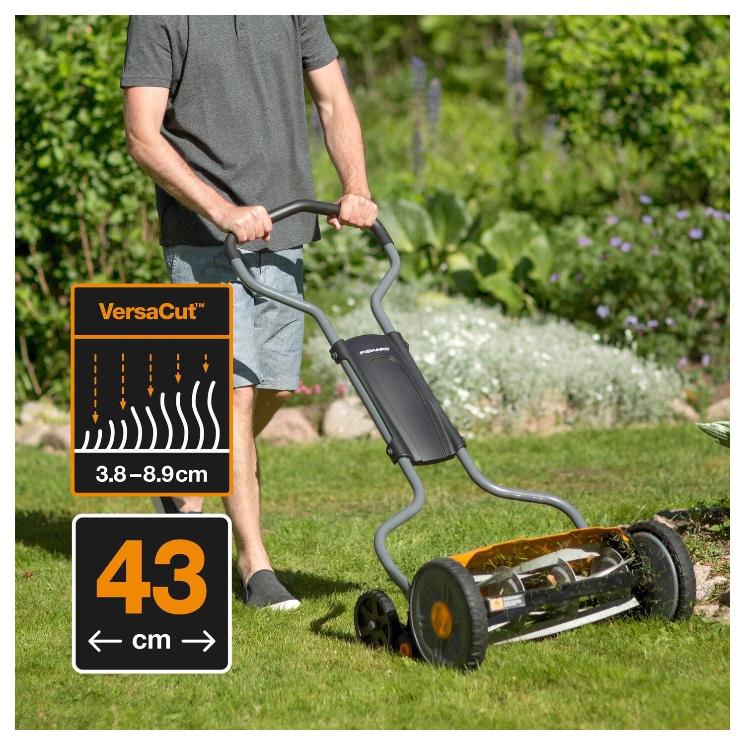 Fiskars Staysharp Plus Reel Mower