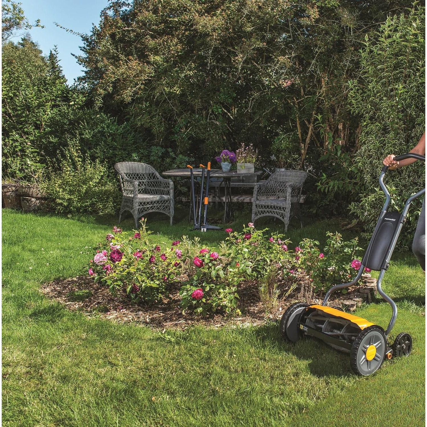 Fiskars Staysharp Plus Reel Mower