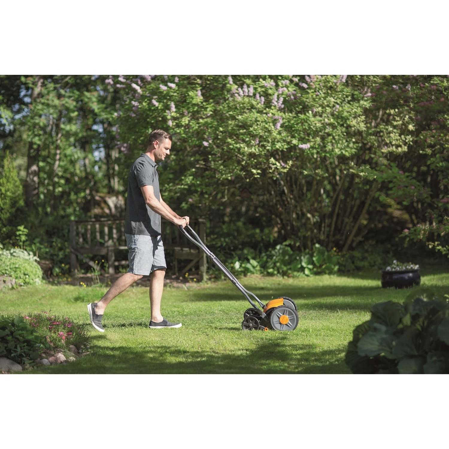 Fiskars Staysharp Plus Reel Mower