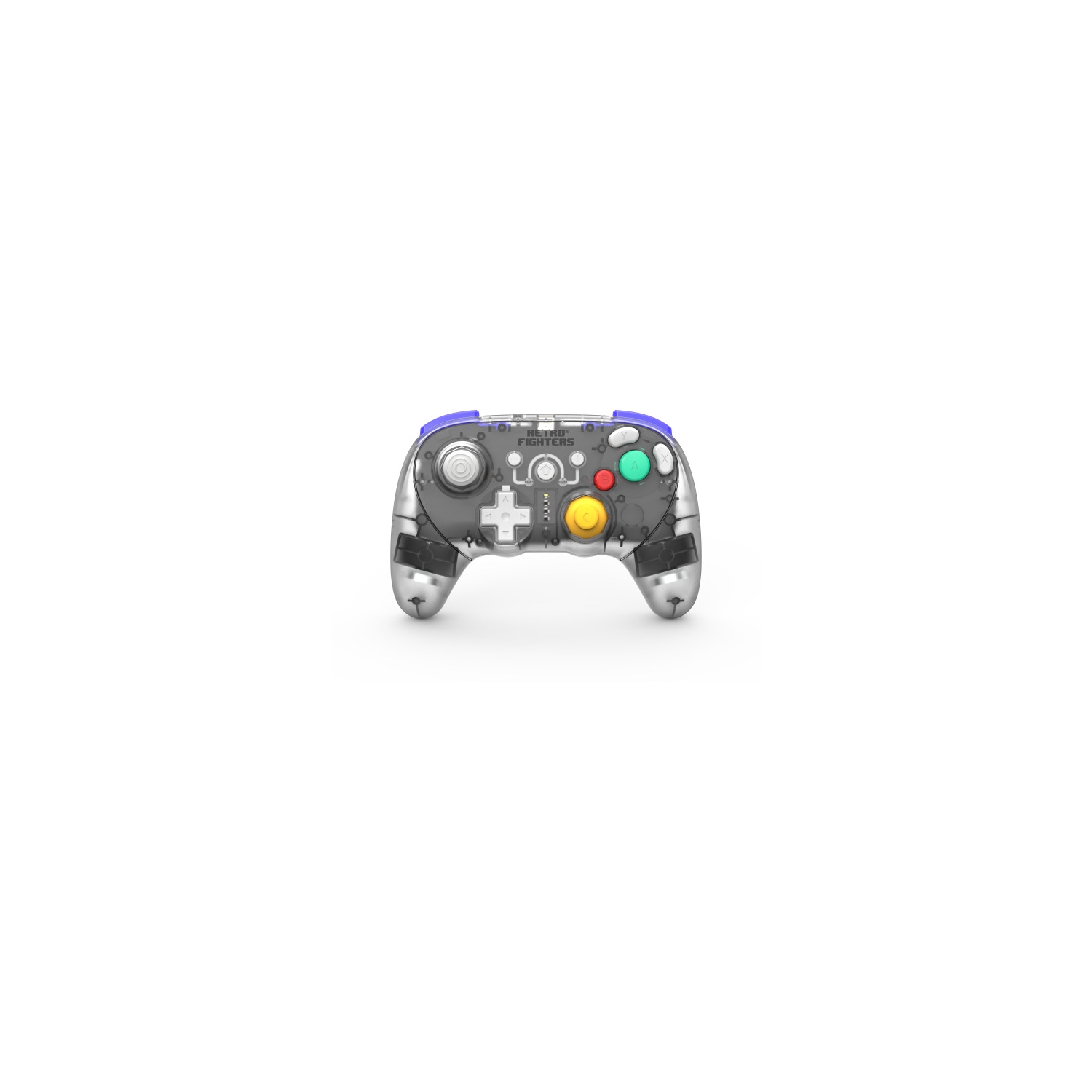 Manette sans fil BattlerGC PRO de Crystal pour GameCube/Wii/Wii U/NSW/PC