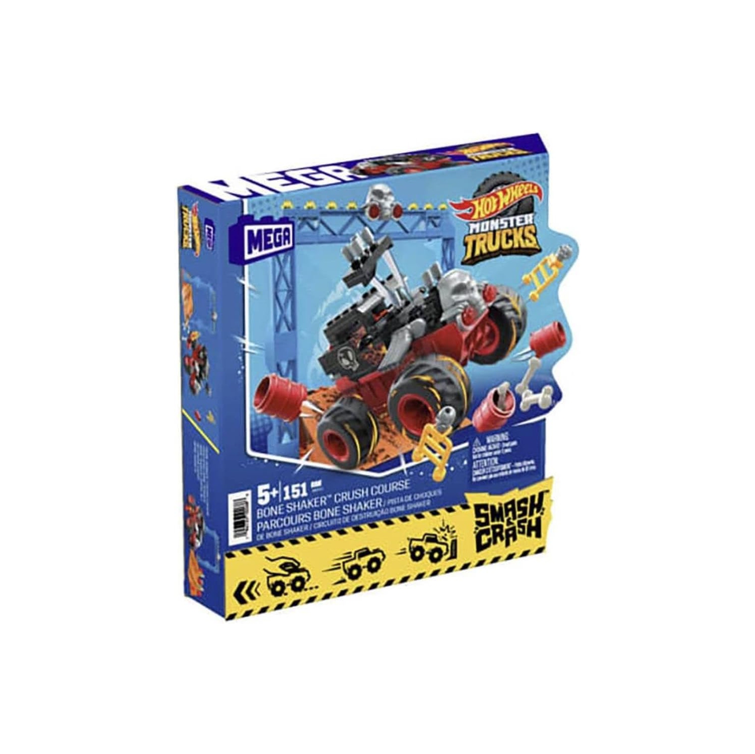 MEGA Hot Wheels – Ensemble de construction Bone Shaker Trucks de MEGA Hot Wheels