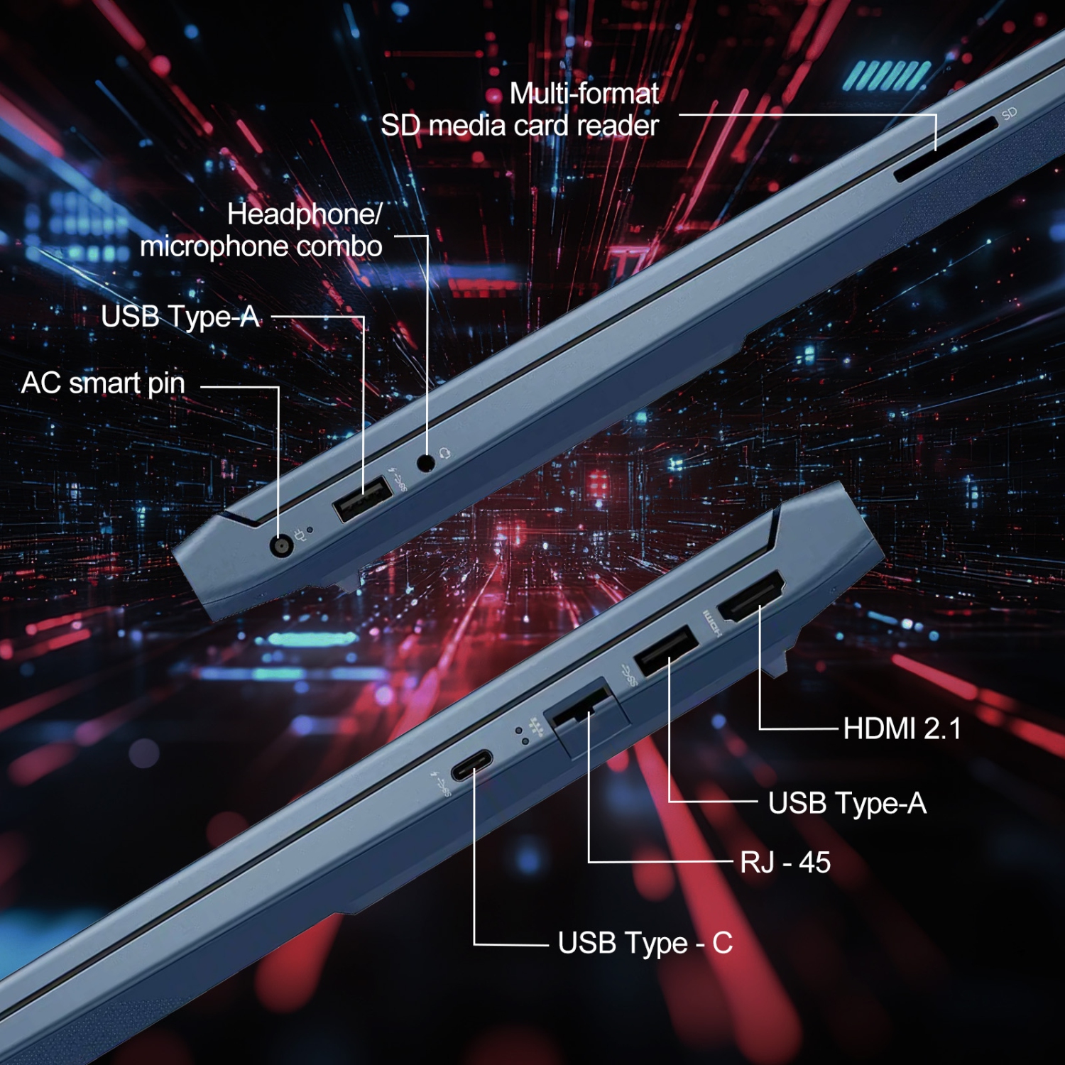 HP - Portable de jeu 144 Hz HD intégrale 15,6 po Victus - Core i5 12450H Intel - Mémoire 64 Go - SSD 2 To - GeForce RTX 3050
