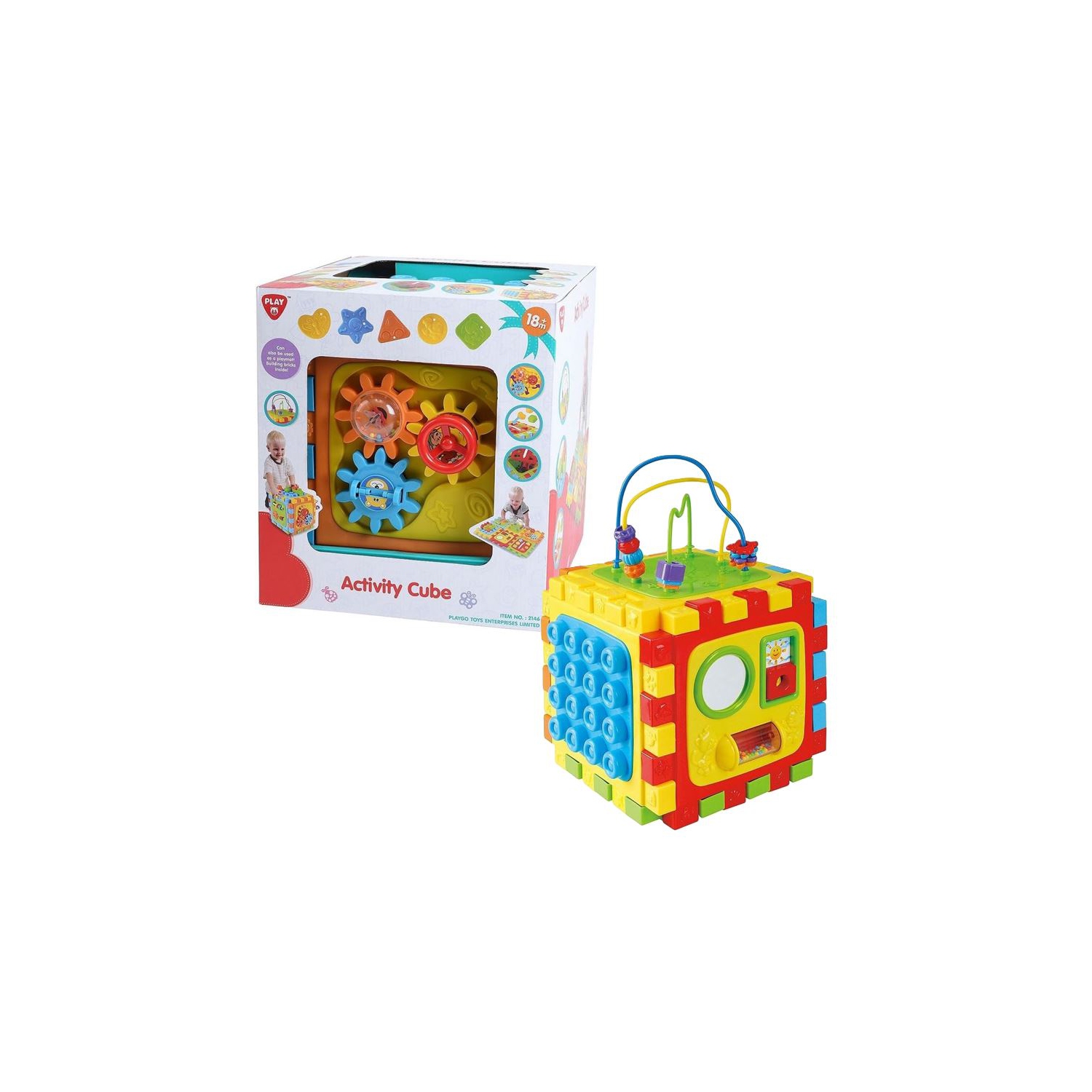 CUBES D'ACTIVITÉ PLAYGO (ARTICLE N O 2146